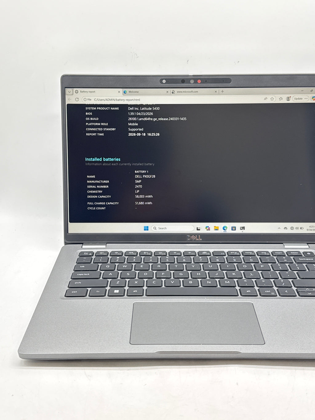 Dell Latitude 5430 14" Intel Core i5-1235U 32GB RAM 256GB SSD - Used