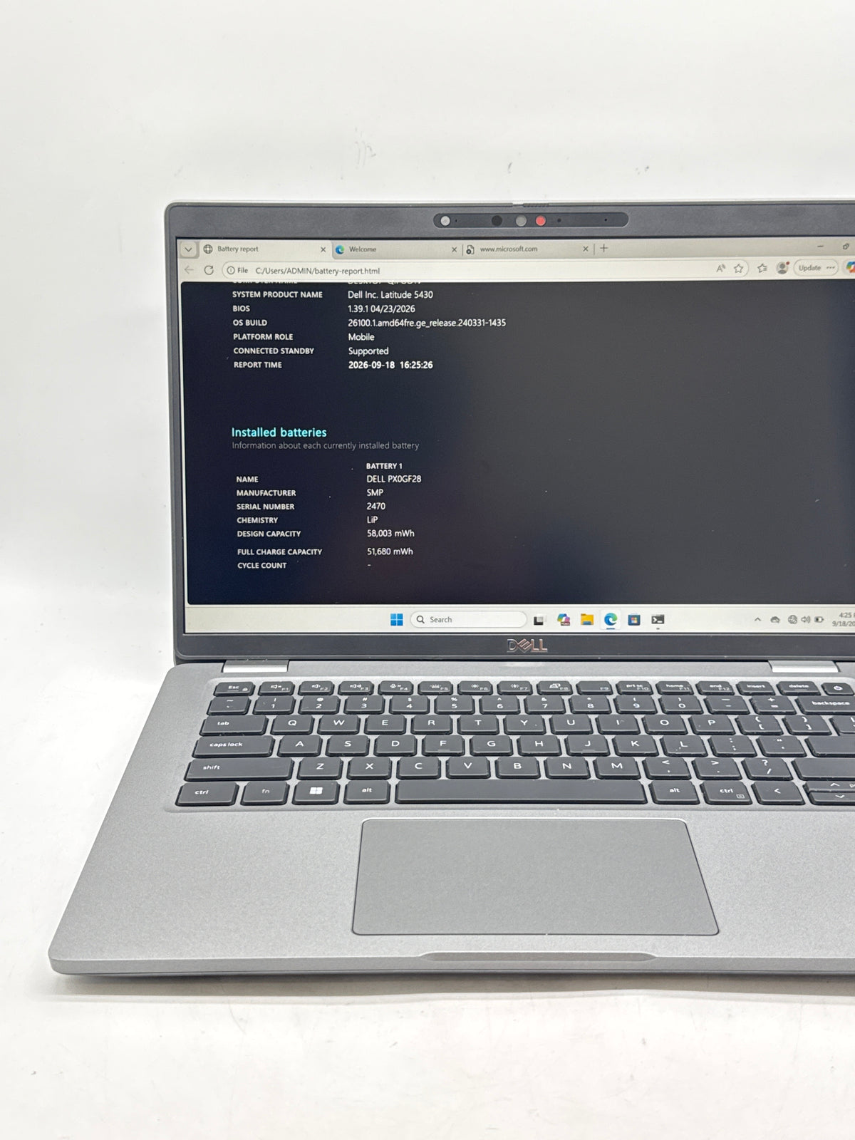 Dell Latitude 5430 14" Intel Core i5-1235U 32GB RAM 256GB SSD - Used