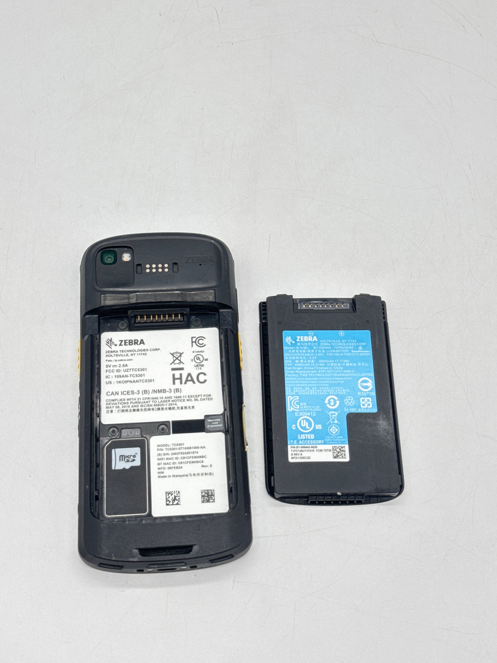 Zebra TC5301 8GB RAM 128GB Storage 97% Battery Health - Used