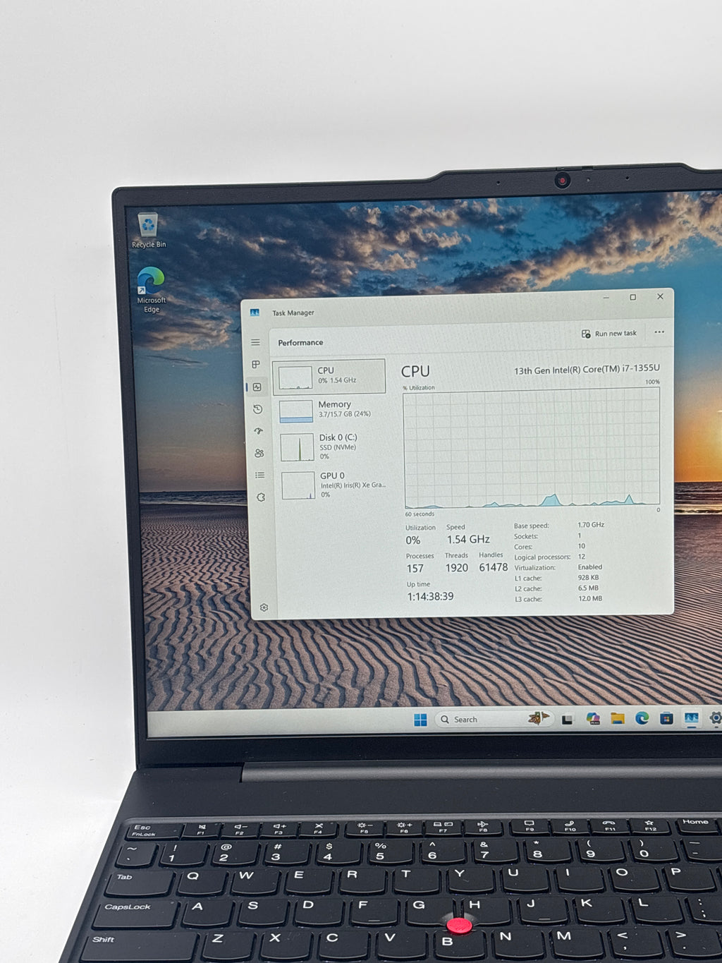 Lenovo Thinkpad E16 Gen 1 i7-1355U 16GB 512GB SSD