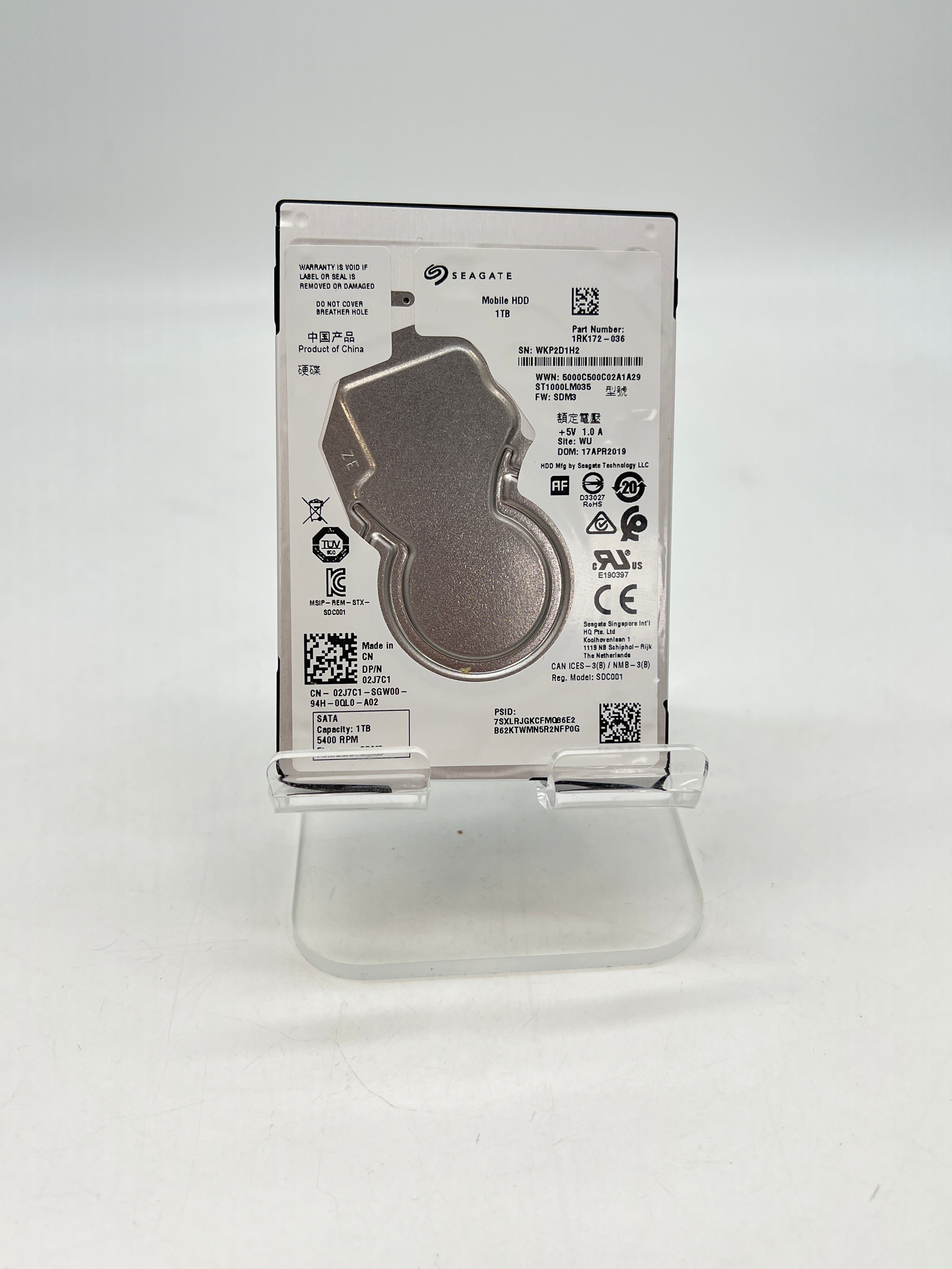 Lot of 2 Seagate ST1000LM035 1TB 2.5" Internal Laptop HDD SATA