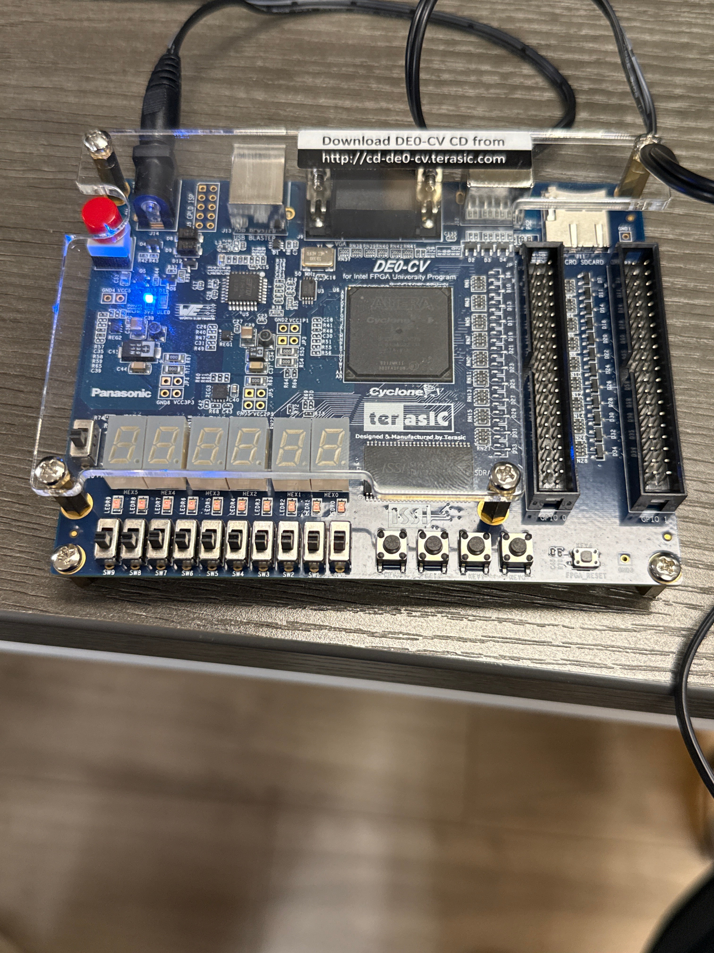 Terasic DE0-CV FPGA Development Board System - Used With Box