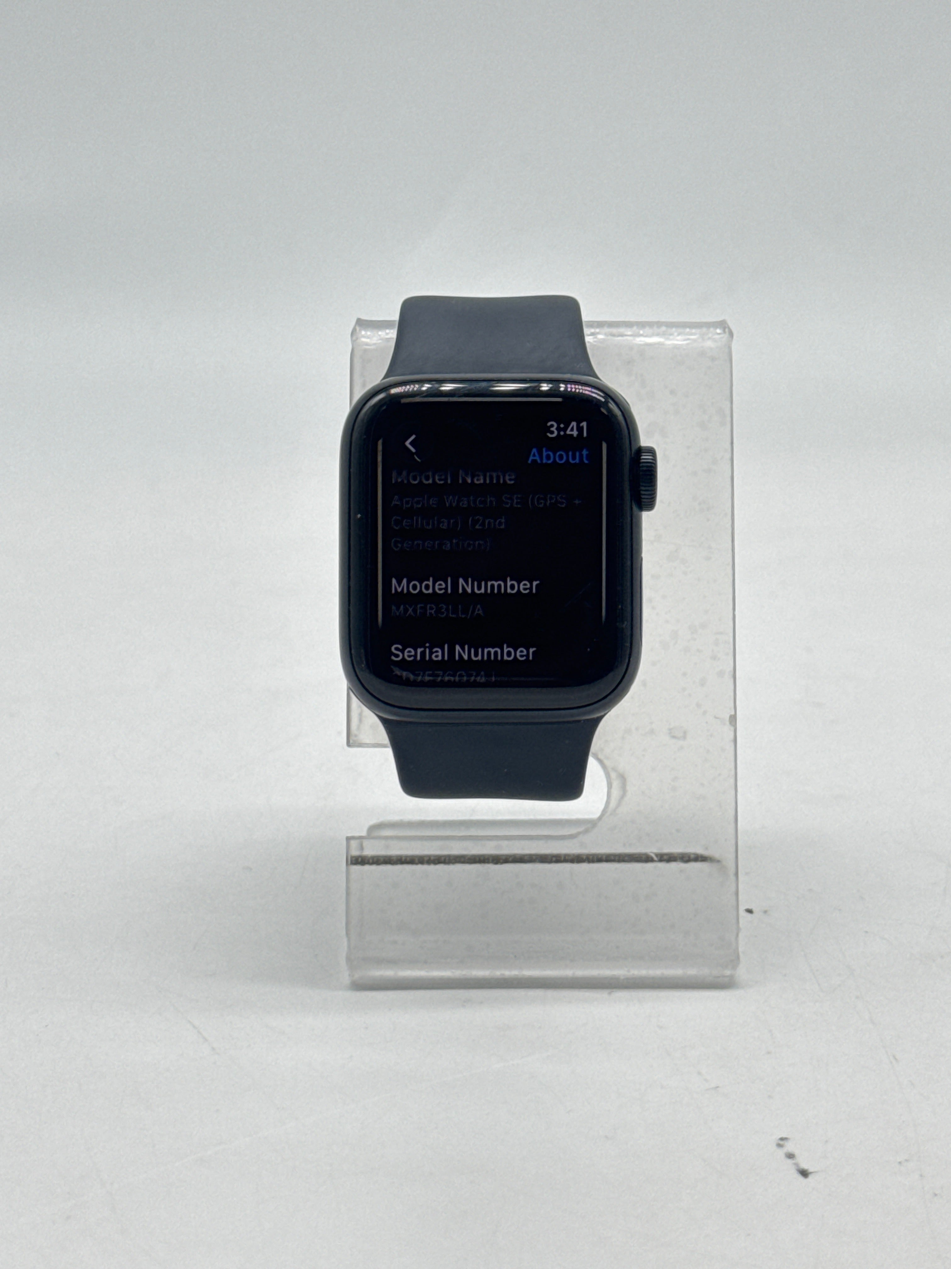 Apple Watch SE 2 40mm GPS + Cellular A2726 Midnight Unlocked Smartwatch