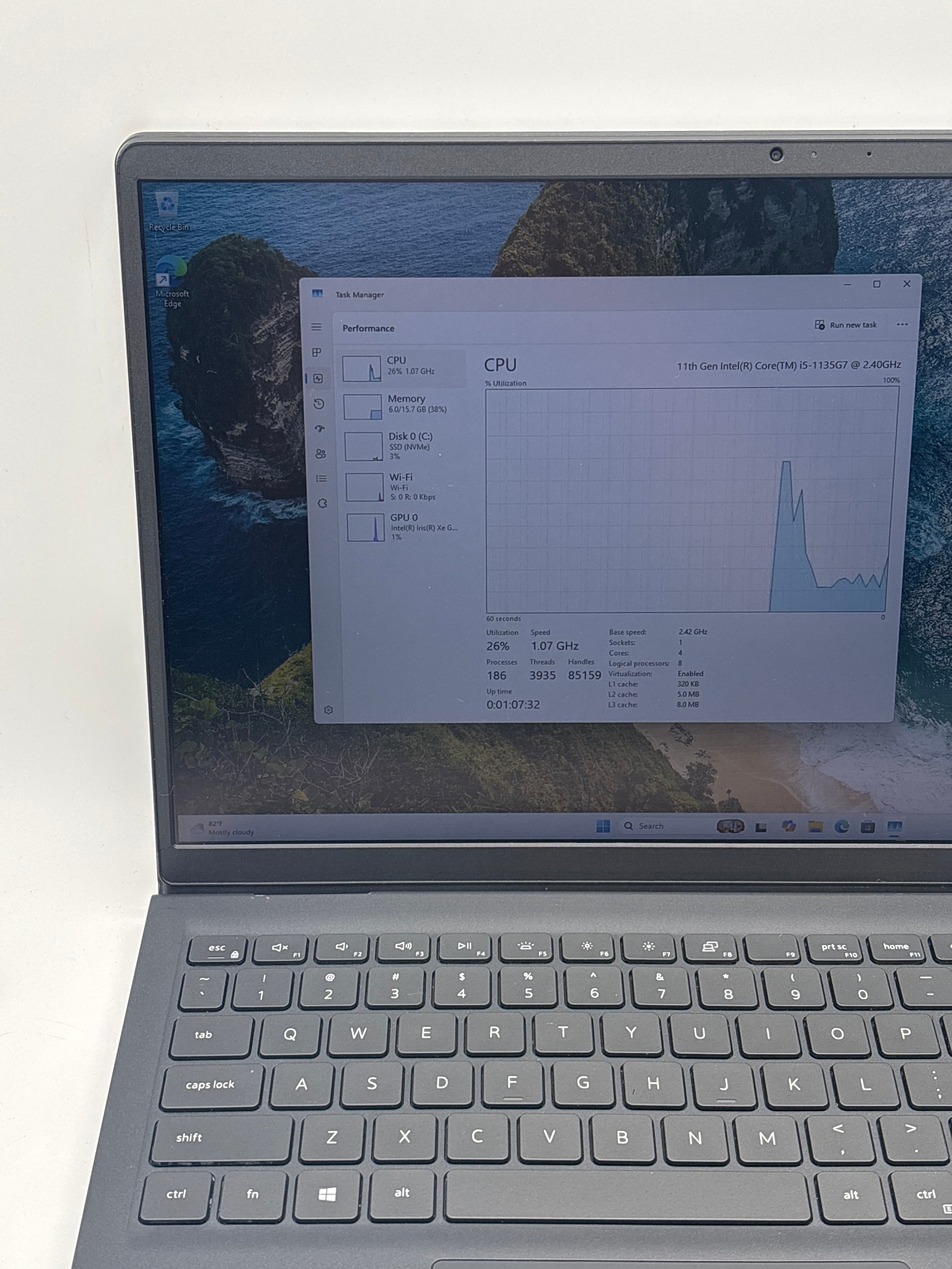 Dell Inspiron 15 3000 i5-1135G7 16GB RAM 256GB SSD