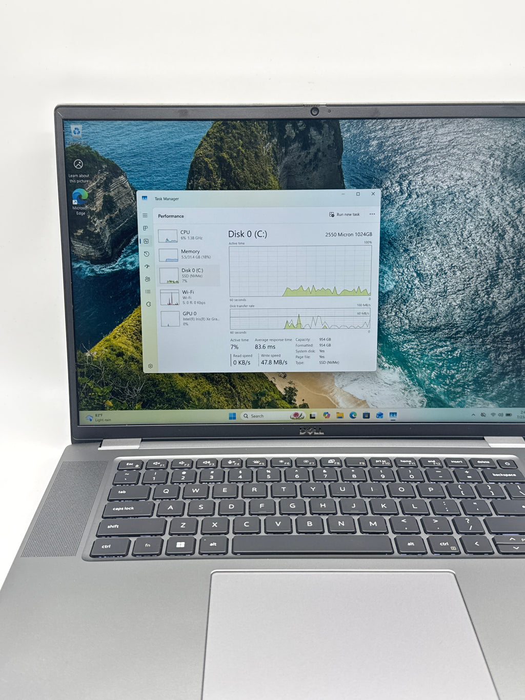 Dell Latitude 7640 Core i7-1370P 32GB RAM 1TB SSD - For Parts