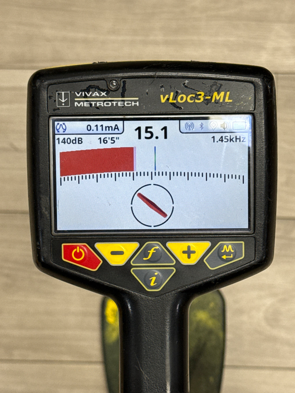 Vivax Metrotech vLoc3-Pro Utility Locator w/ Loc3-5Tx Transmitter Kit - Used