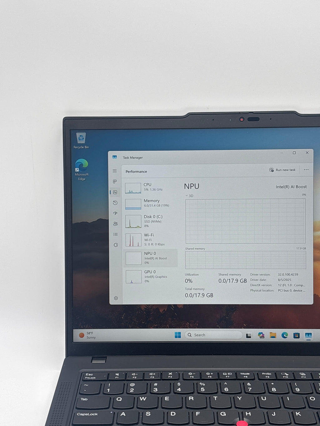 Lenovo ThinkPad T14 Gen 5 Ultra 7 165U 32 GB RAM 512 GB SSD