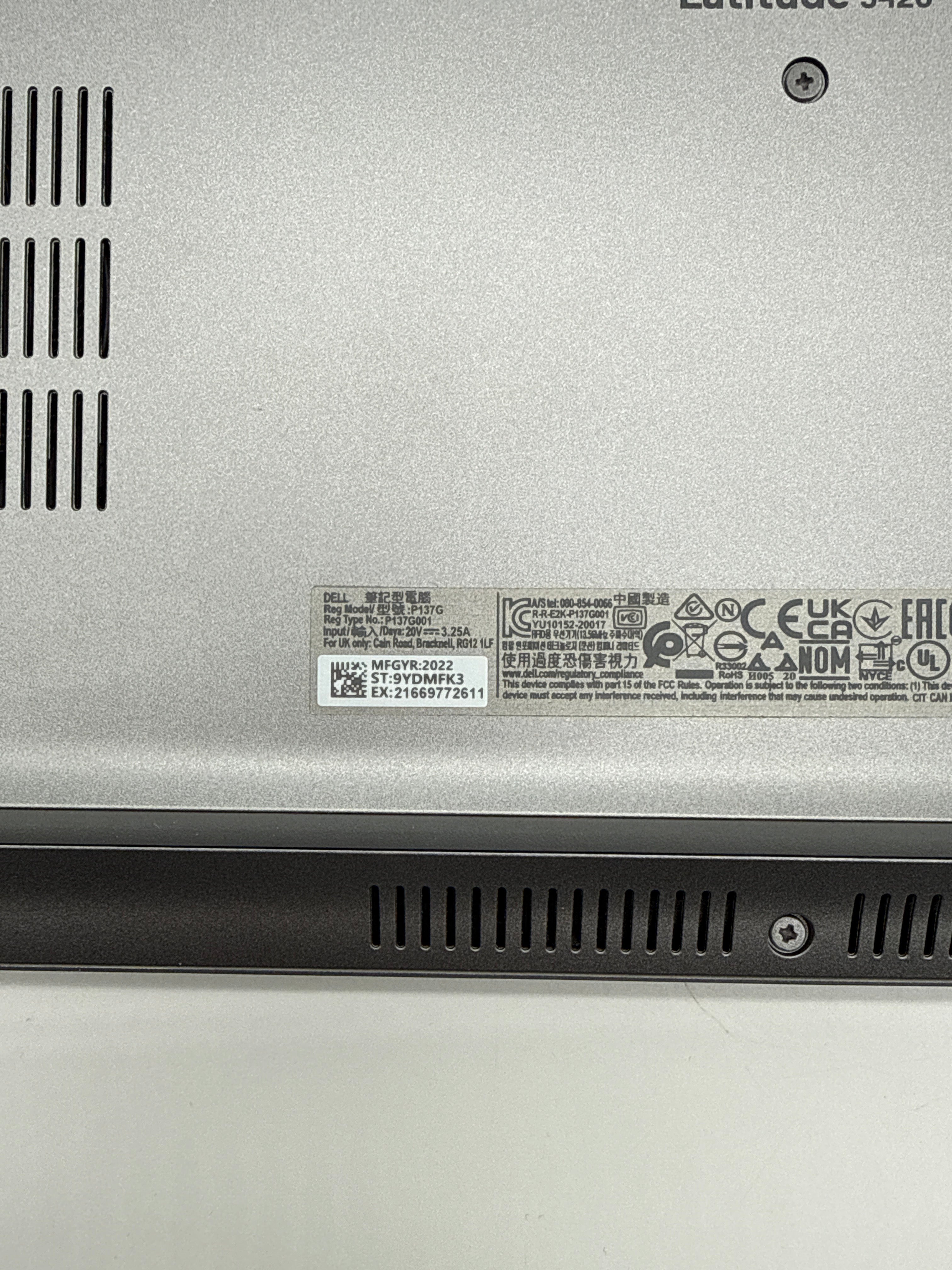 Dell Latitude 5420 i7-1165G7 32GB RAM 512GB SSD