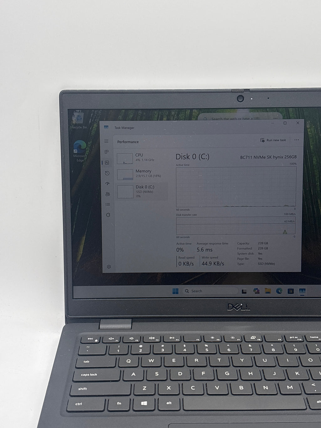 Dell Latitude 3420 i5-1145G7 16GB RAM 256GB SSD - For Parts (Read DESC)