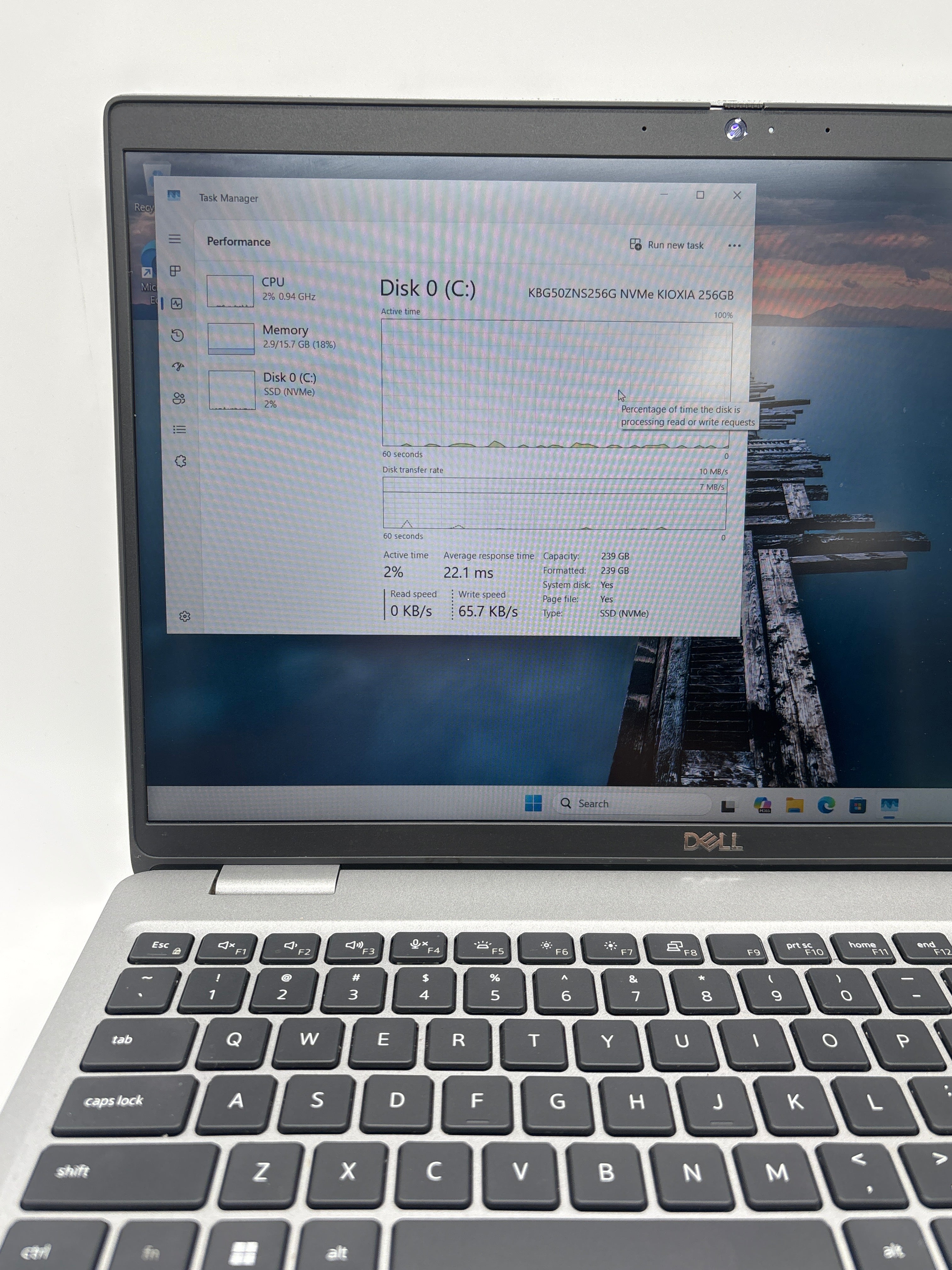 Dell Latitude 5540 Intel Core i5-1345U 16GB RAM 256GB SSD - Remotely Managed