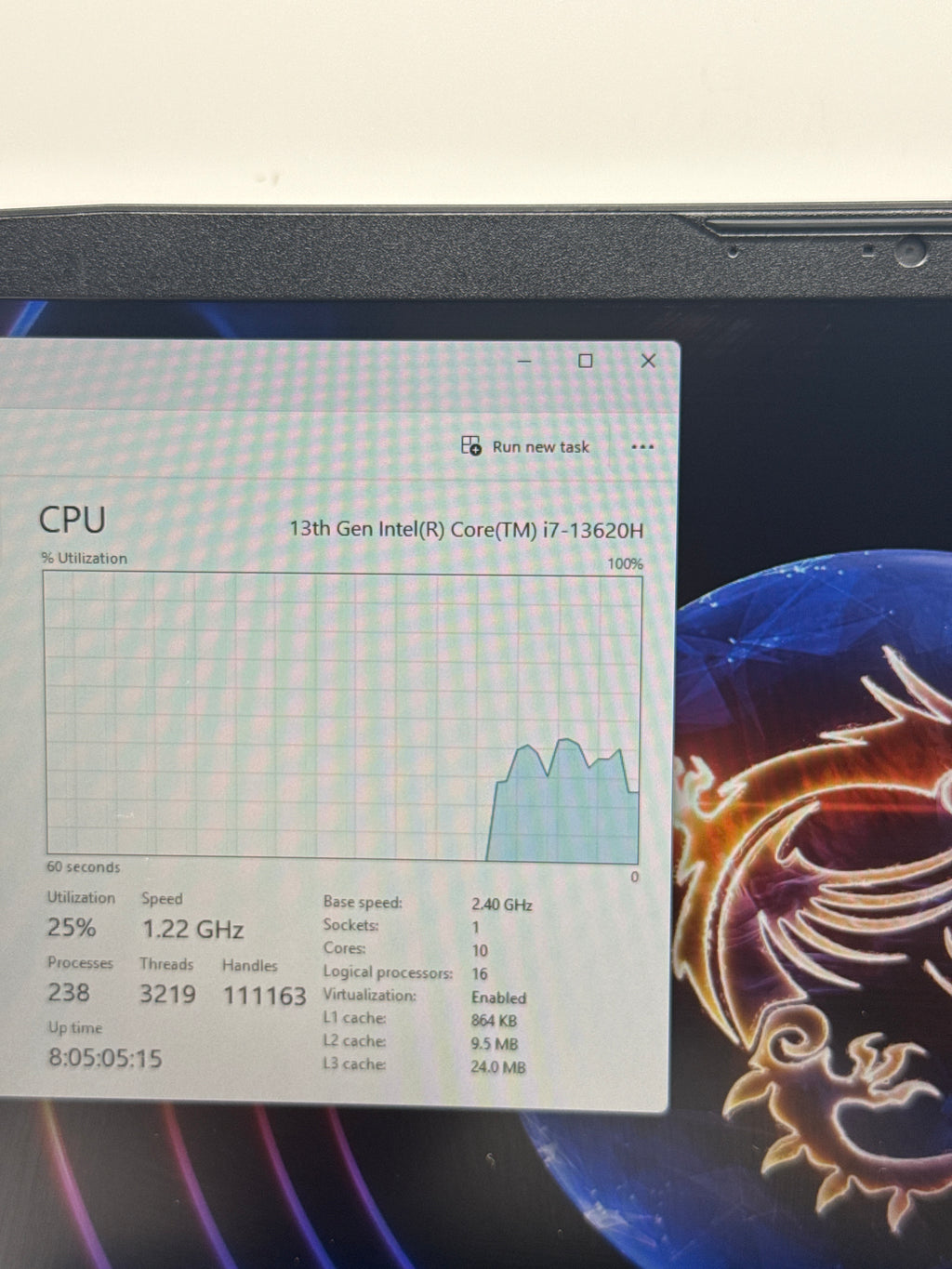 MSI Katana 17 B13V 17.3" Core i7-13620H 32GB 1TB SSD RTX 4060 - Used