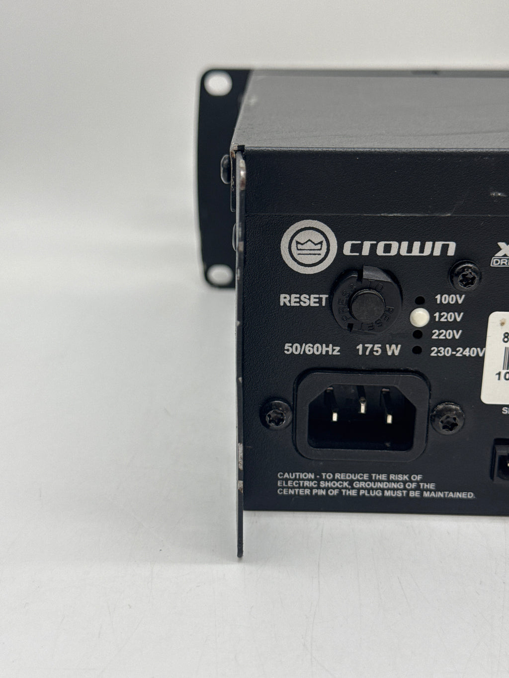 Crown XLS 1002  DriveCore DJ/PA Power Amplifier 2-Channel 350W - Used