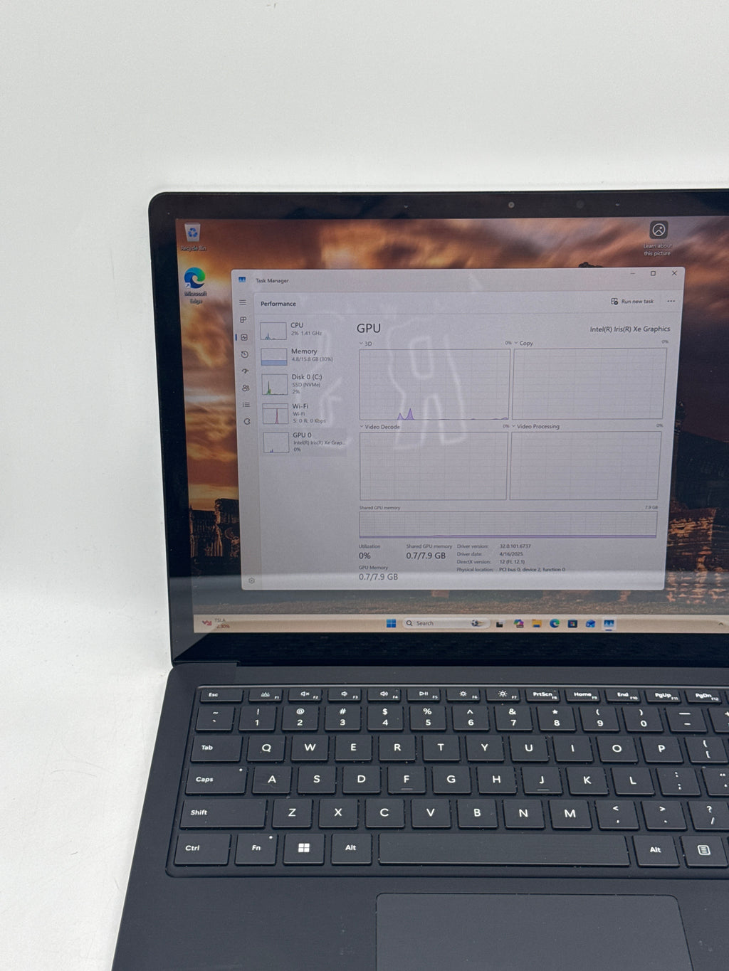 Microsoft Surface Laptop 5 1951 i7-1265U 16GB RAM 256GB SSD
