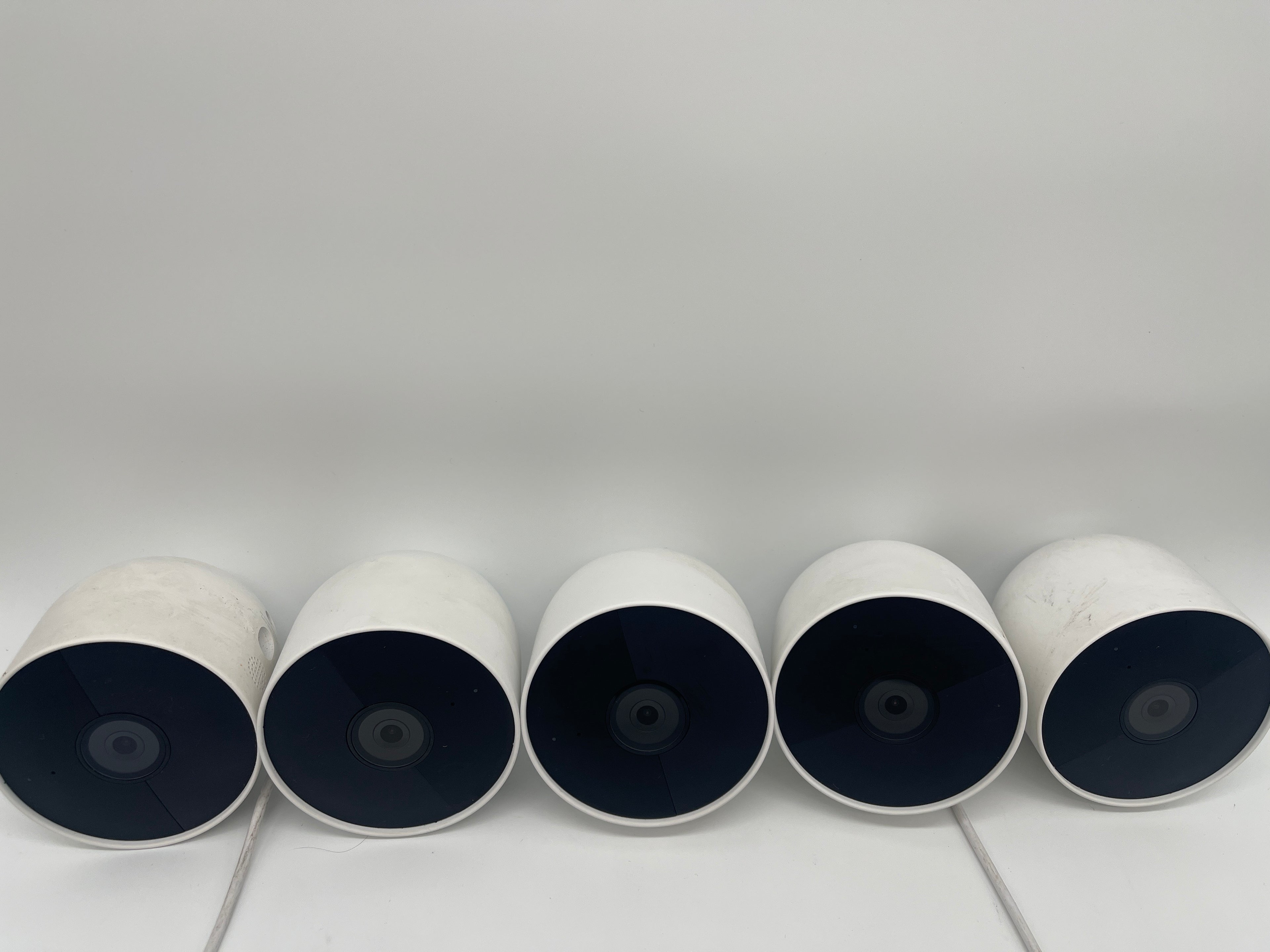 Google Nest Cam G3AL9 Indoor Outdoor Security Camera 1080P Lot of 5
