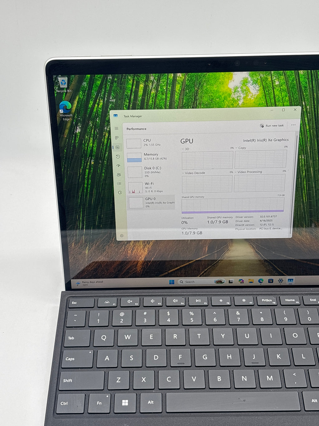 Microsoft Surface Pro 9 2038 i5-1245U 16GB RAM 256GB SSD