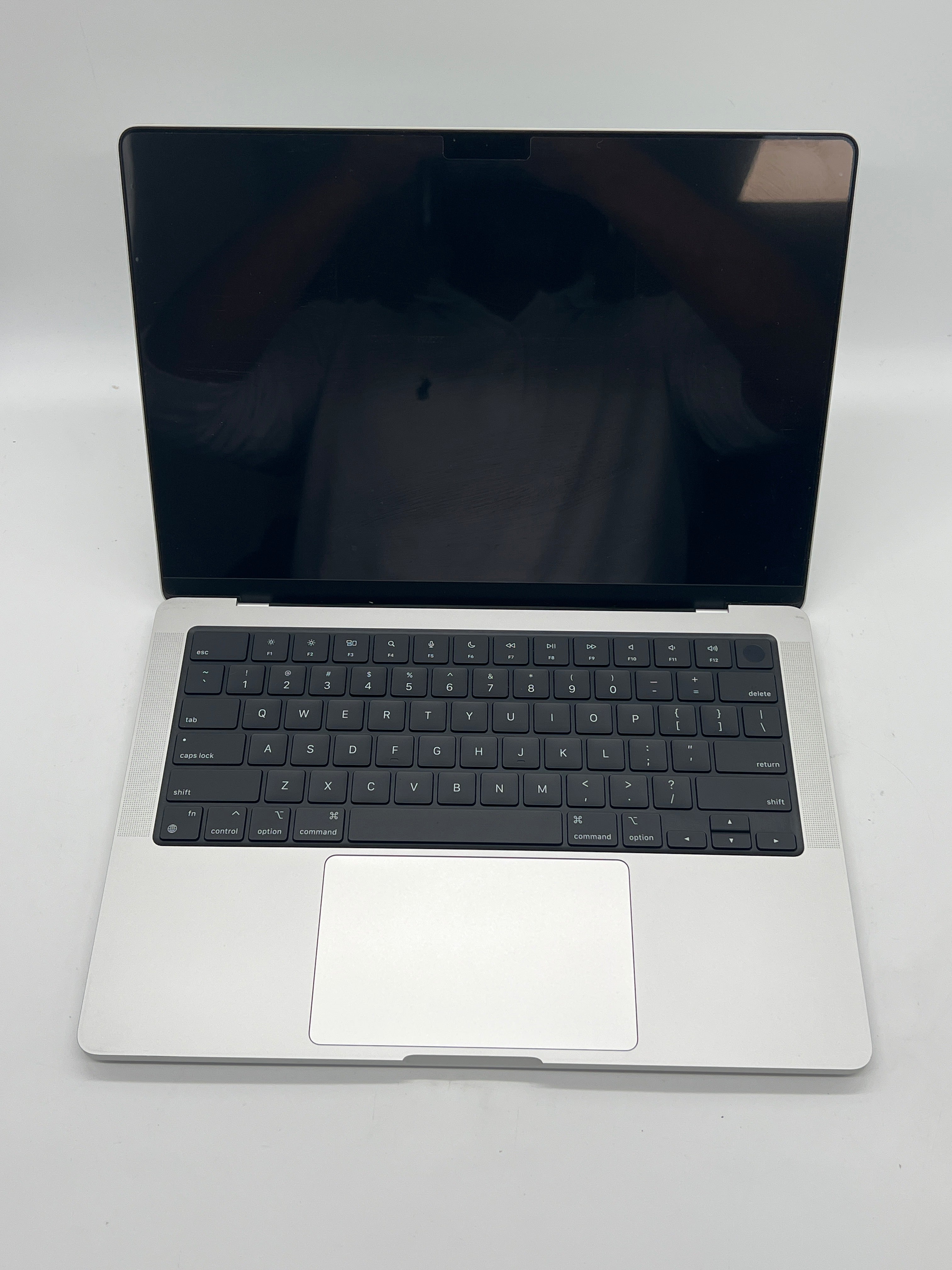 Apple MacBook Pro 14" A2442 2021 M1 Chip Silver For Parts Untested No Specs