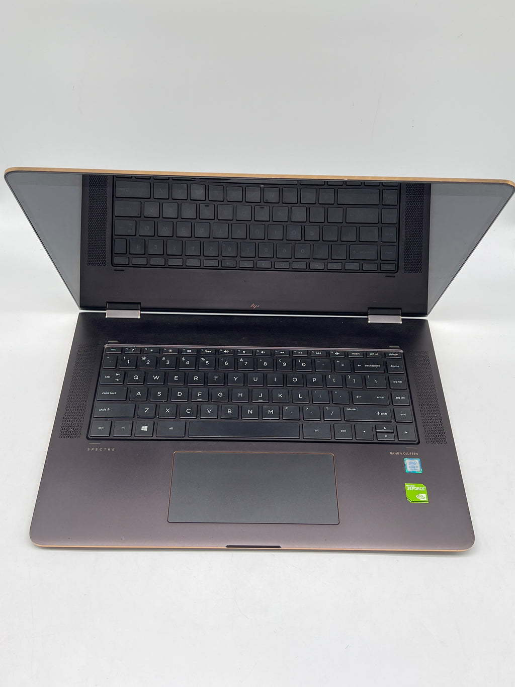 HP Spectre 15-bl062nr i7-7500u 16GB RAM 256GB SSD GeForce 940MX - For Parts (Bad Battery)