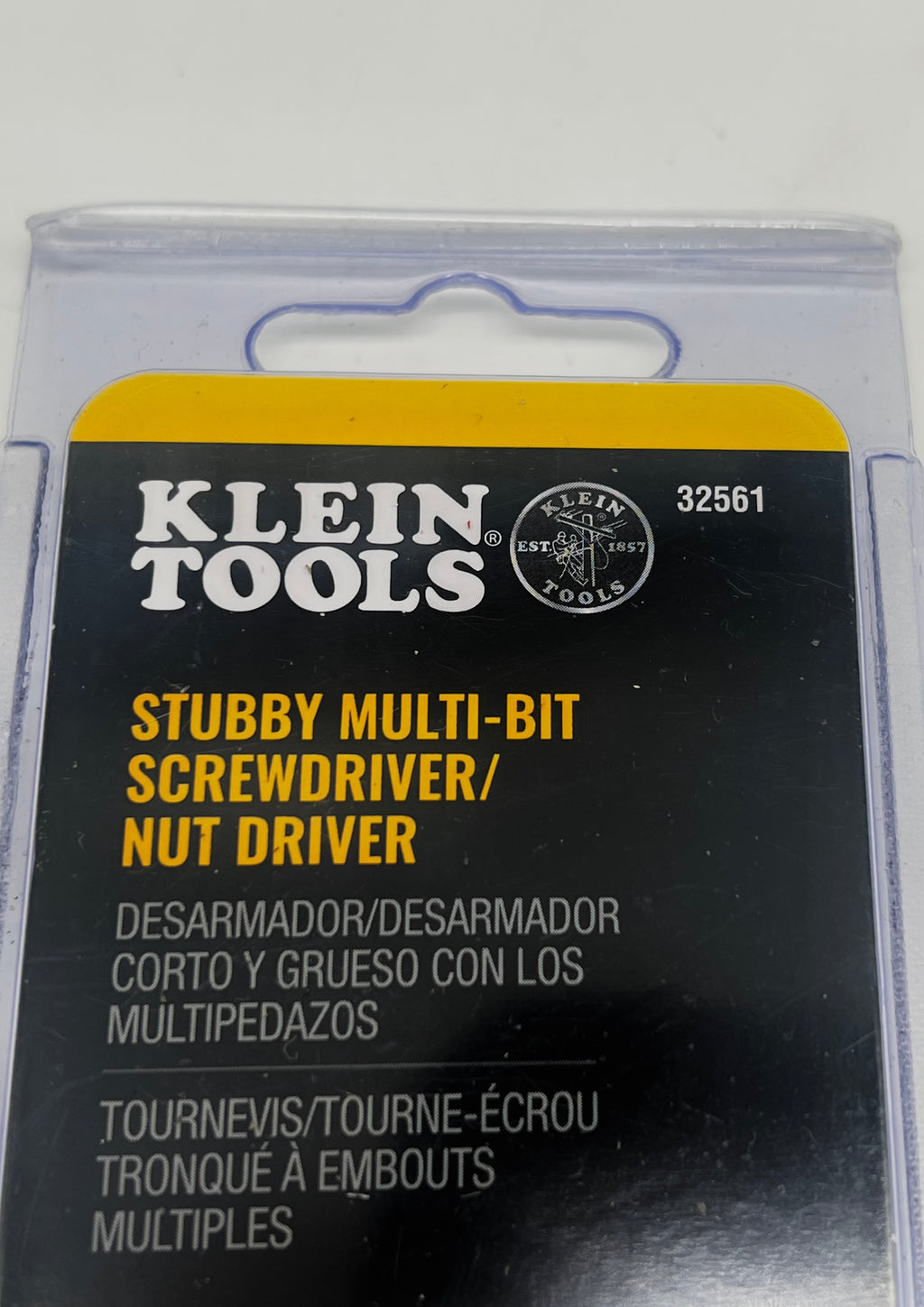 Klein Tools Stubby Multi Bit Screwdriver 32561 - New In Box