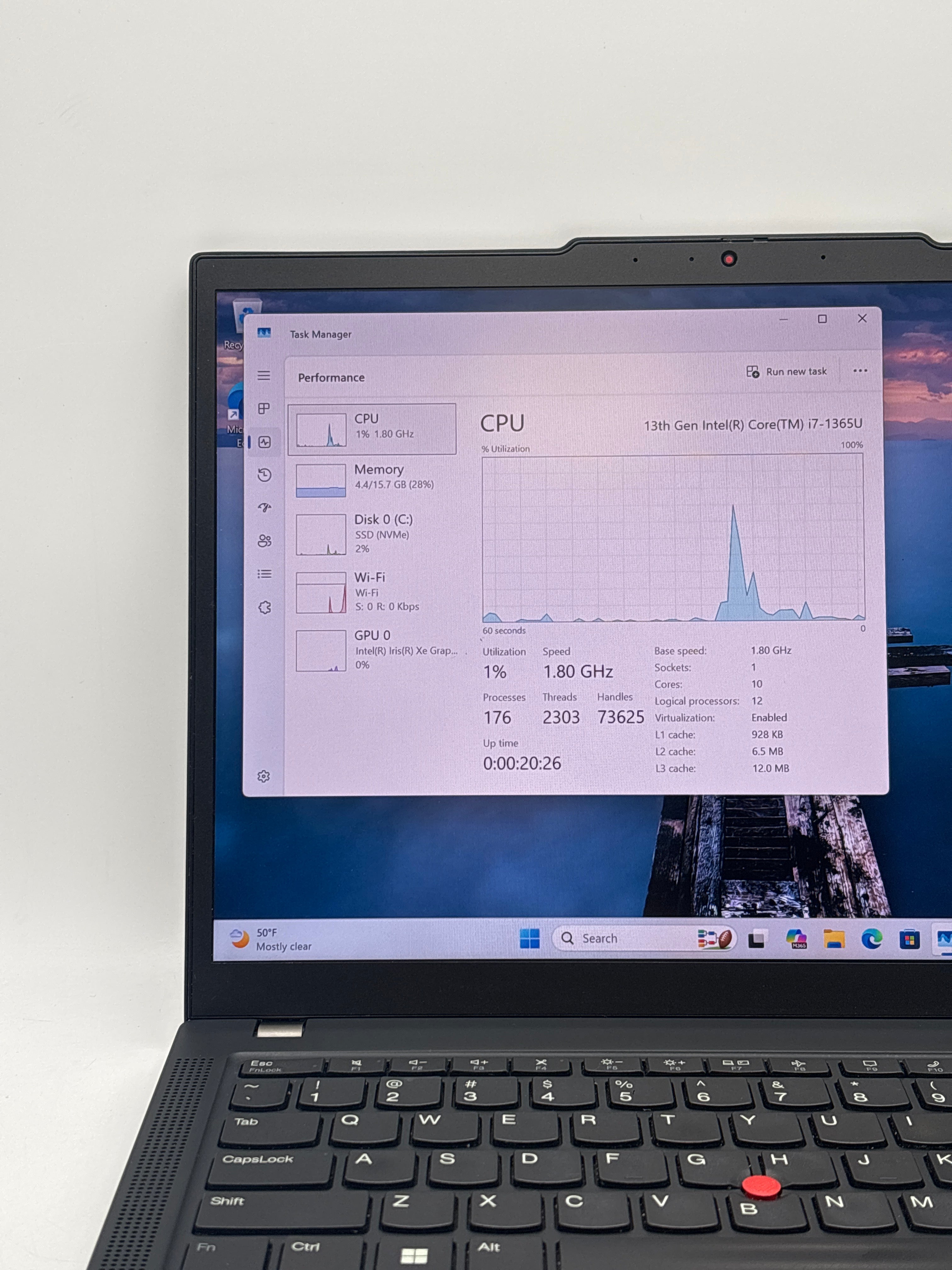 Lenovo ThinkPad X13 Gen 4 i7-1365U 16GB RAM 256GB SSD