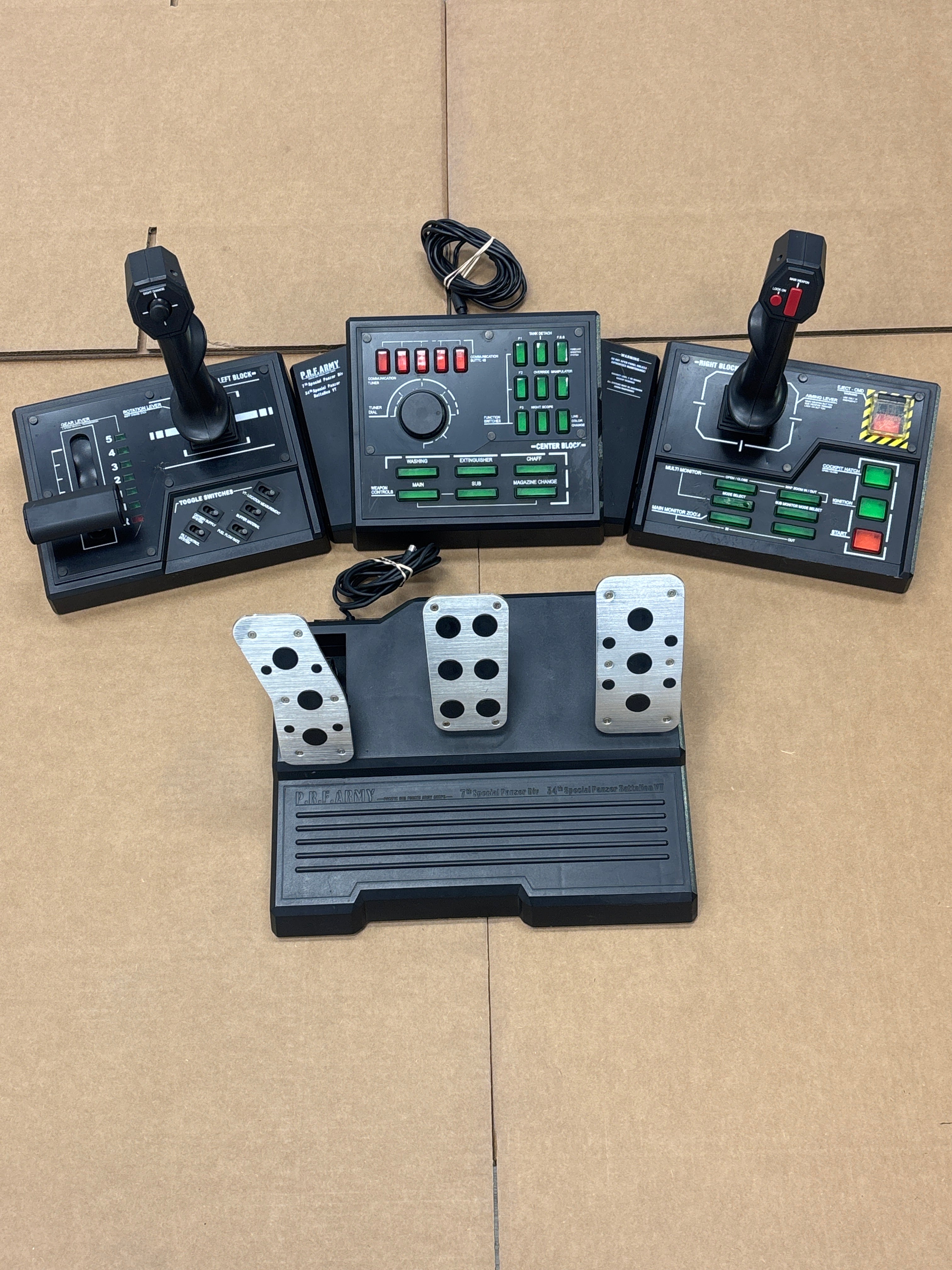 Microsoft Steel Battalion Controllers - Black