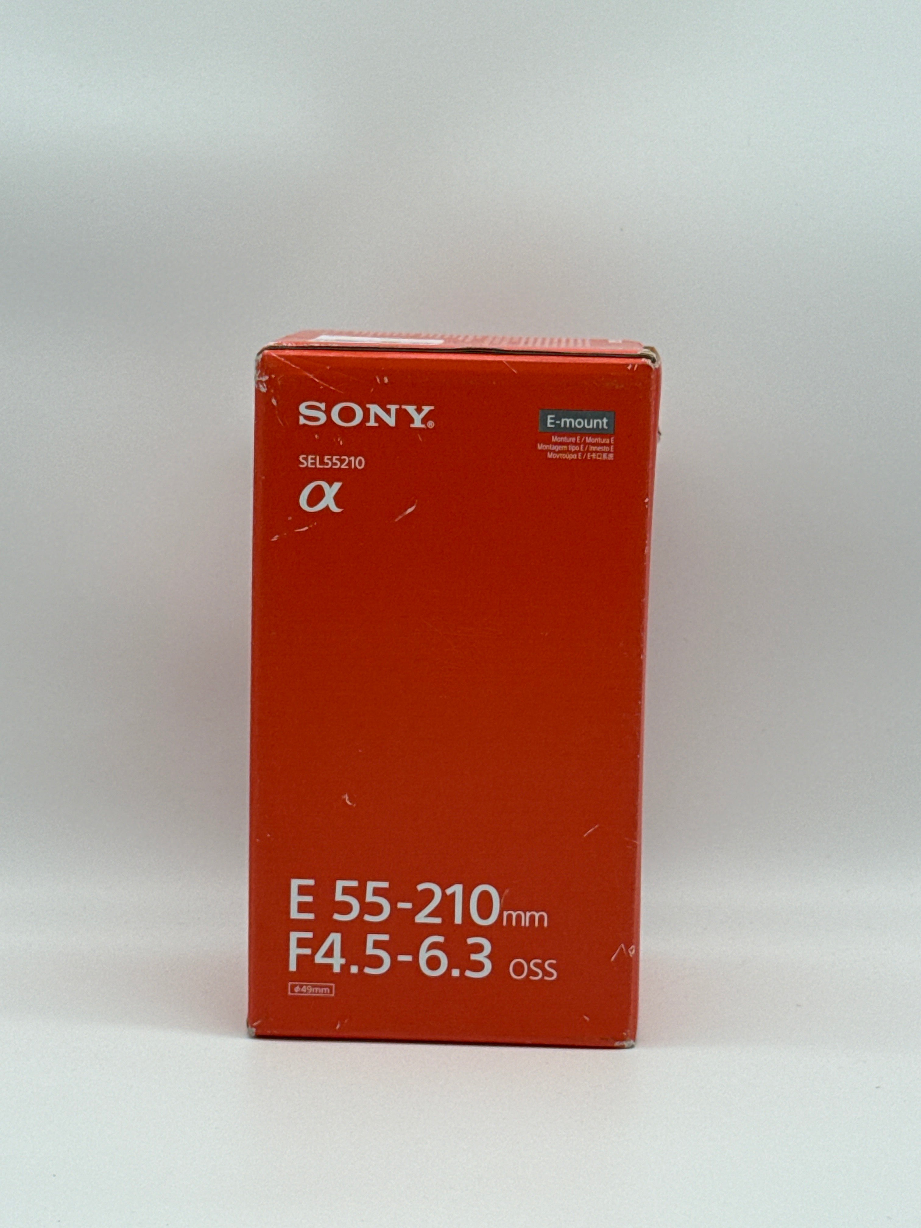 Sony E 55-210mm f/4.5-6.3 OSS SEL55210 Telephoto Sony E Mount - New