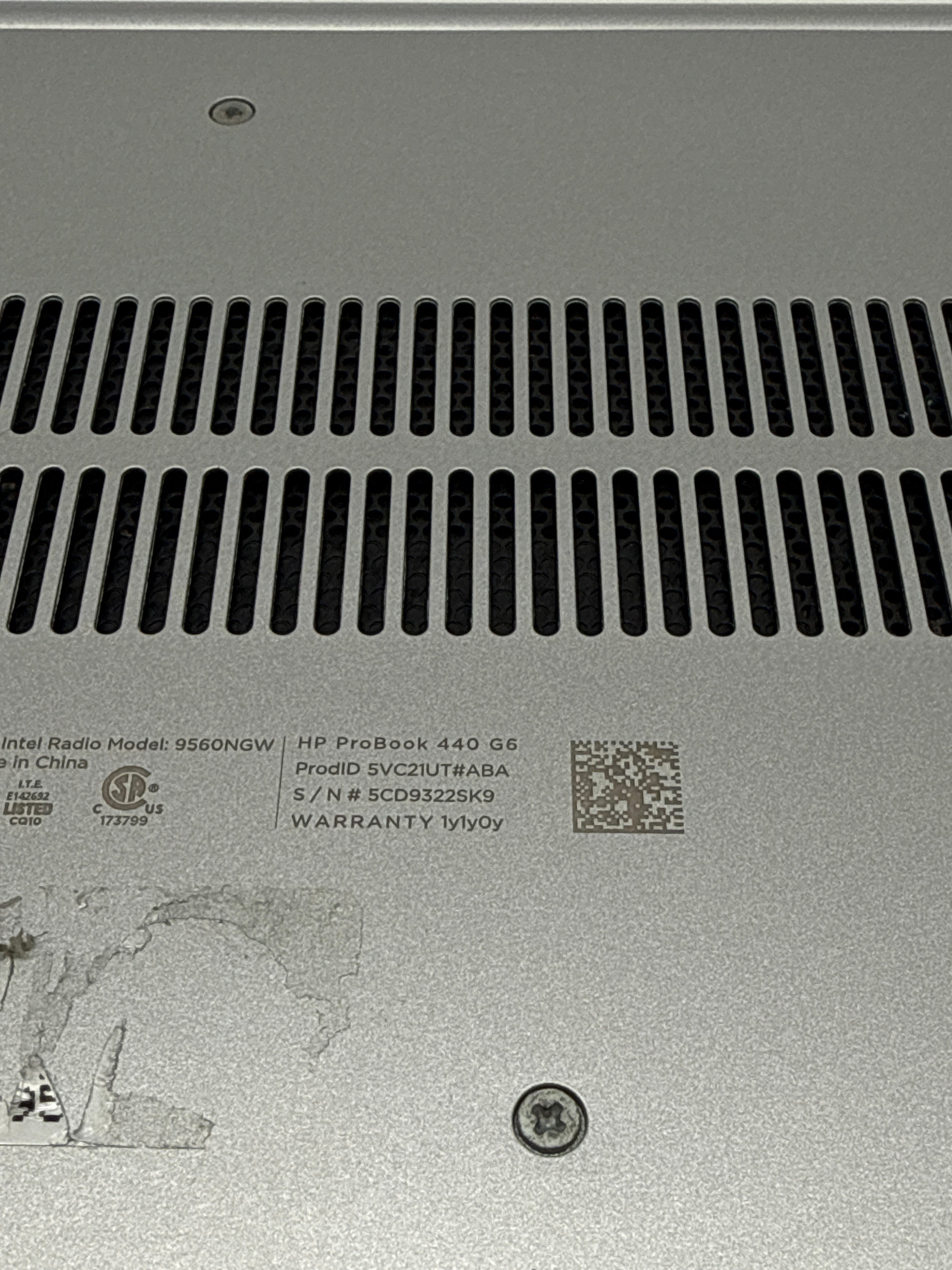 HP ProBook 440 G6 Core i7-8565U 8GB RAM 256GB SSD - Used
