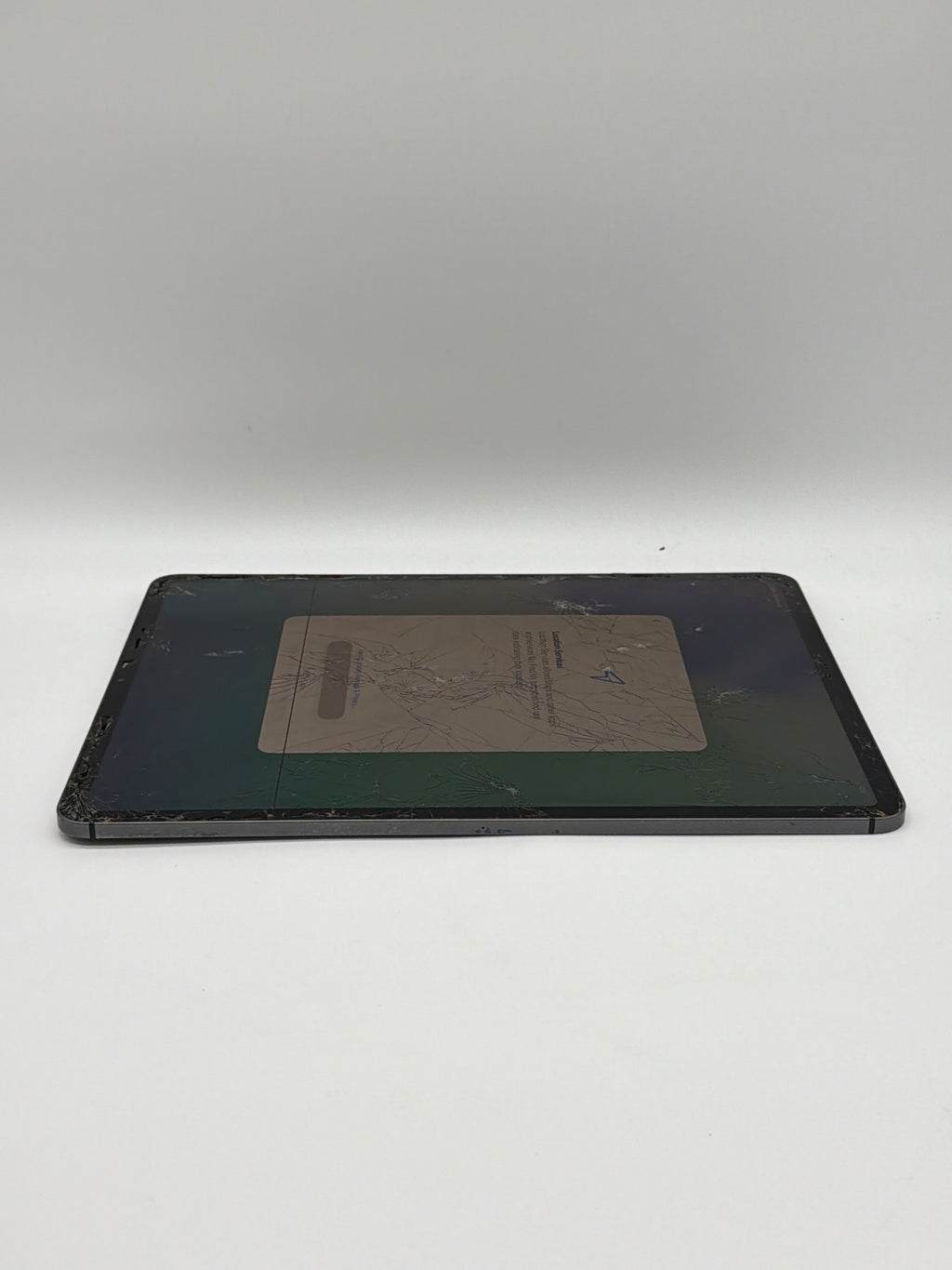 Apple iPad Pro 12.9" (4th Gen) A2069 128GB Wi-Fi Space Gray Cracked Screen