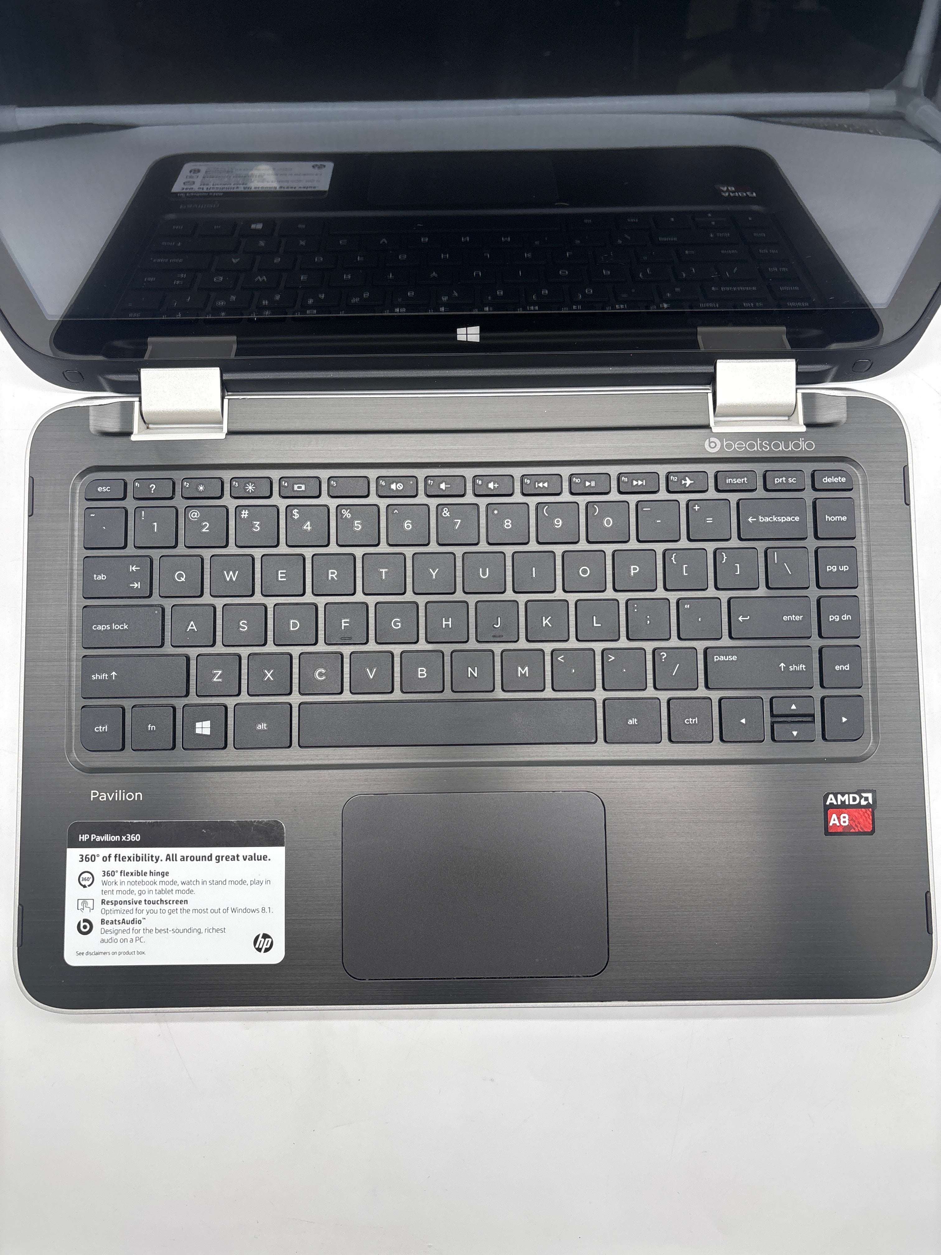 HP Pavilion 13-a010nr AMD A8-6410 8GB RAM 512GB SSD - For Parts (Read DESC)