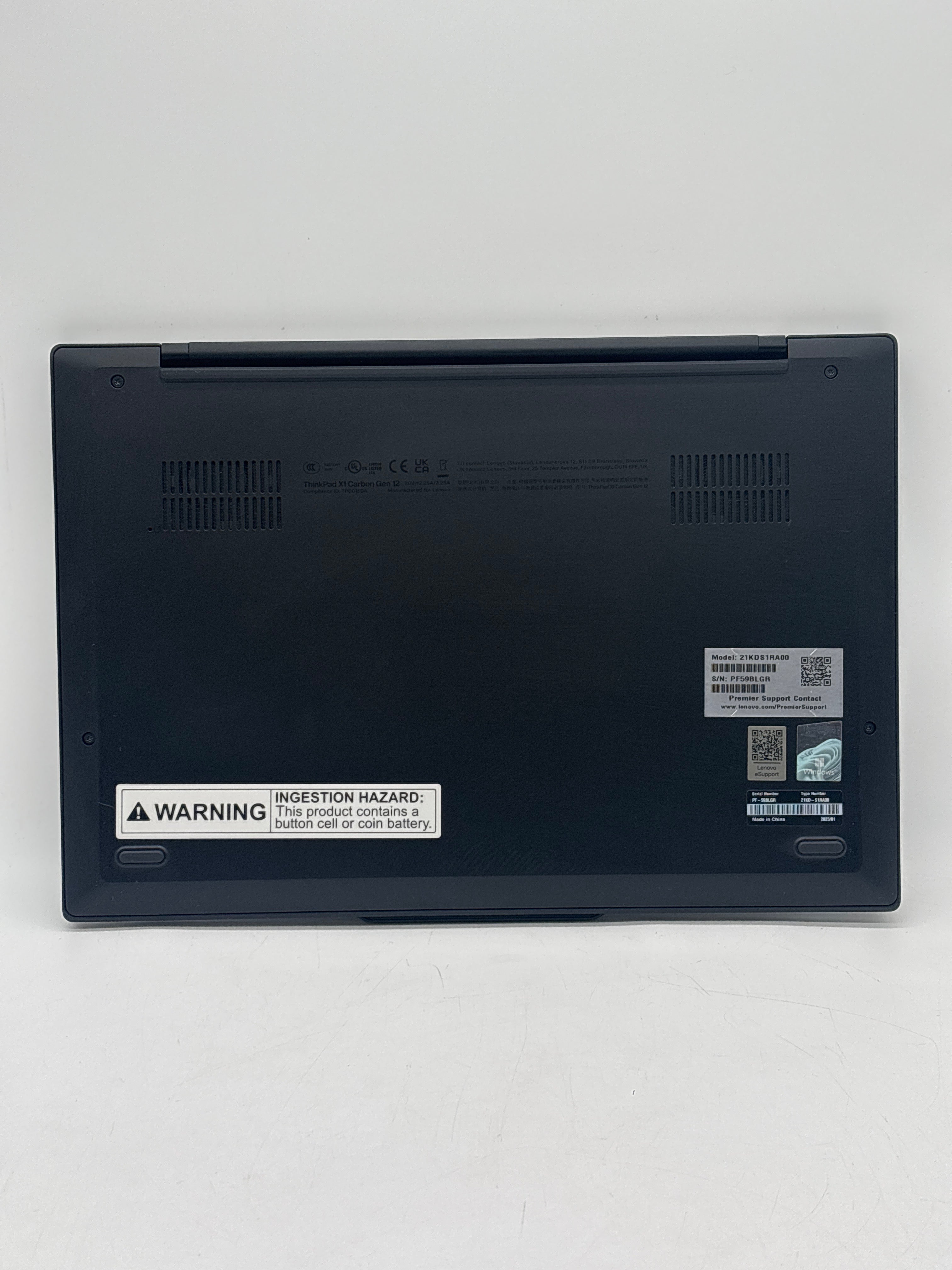 Lenovo ThinkPad X1 Carbon Gen 12 Ultra 5 135U 16GB RAM 512GB SSD - For Parts (Read)