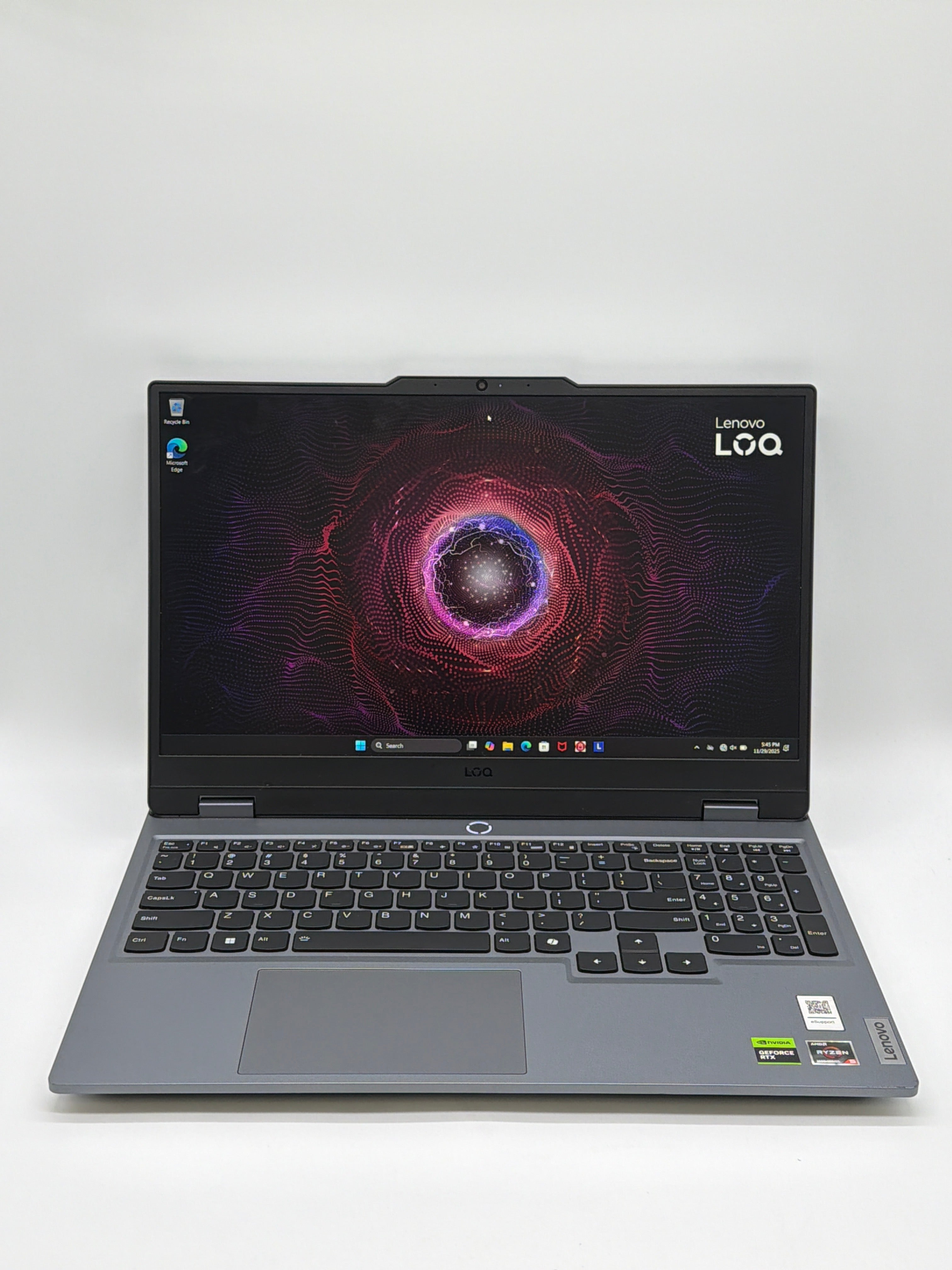 Lenovo LOQ 15ARP9 15.6" Ryzen 5 12GB RAM 512GB SSD RTX 4050 Gray