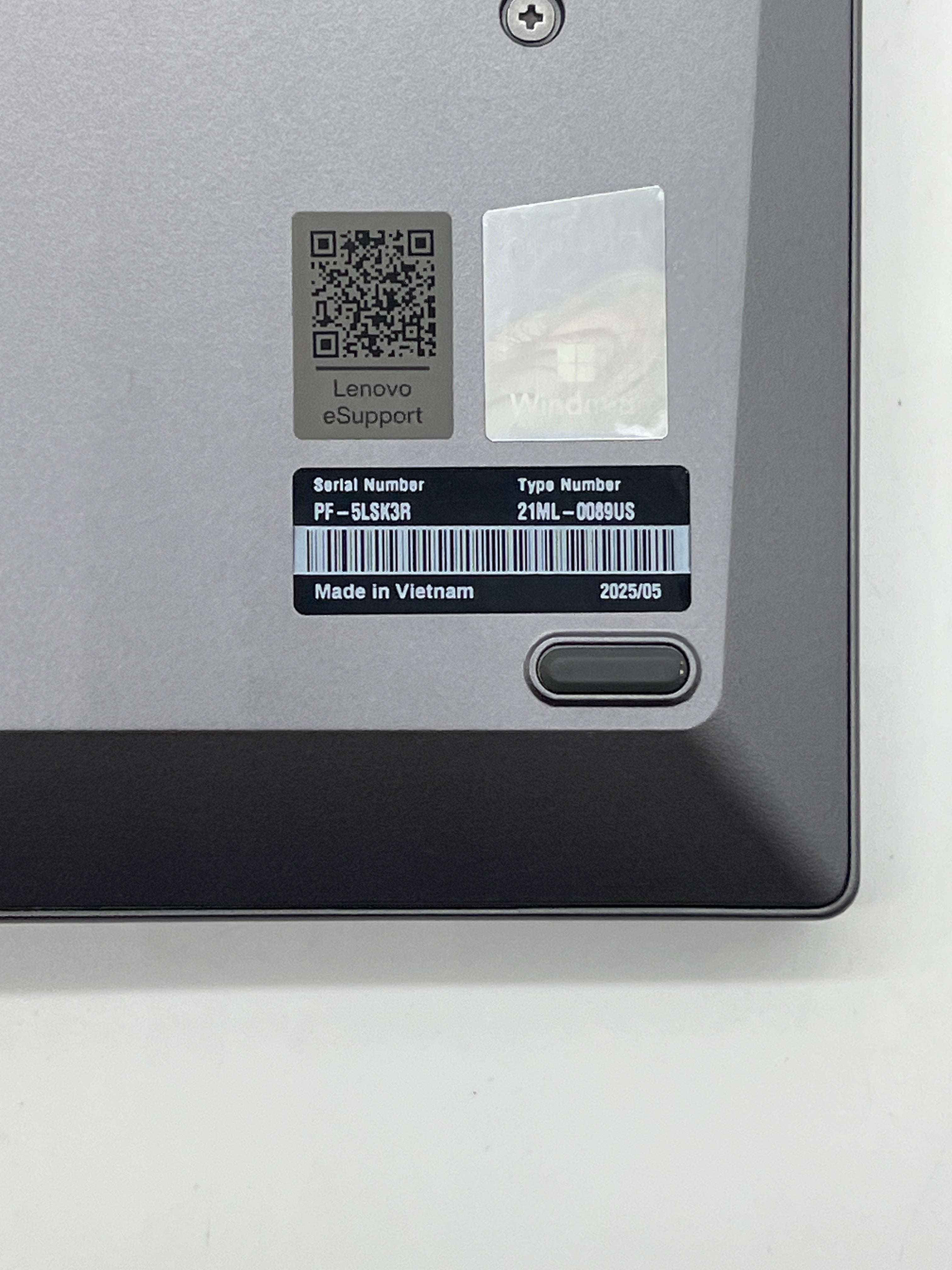 Lenovo ThinkPad T14 Gen 5 13-inch Ultra 7 155U 16GB 512GB Gray Laptop 21ML-0089US