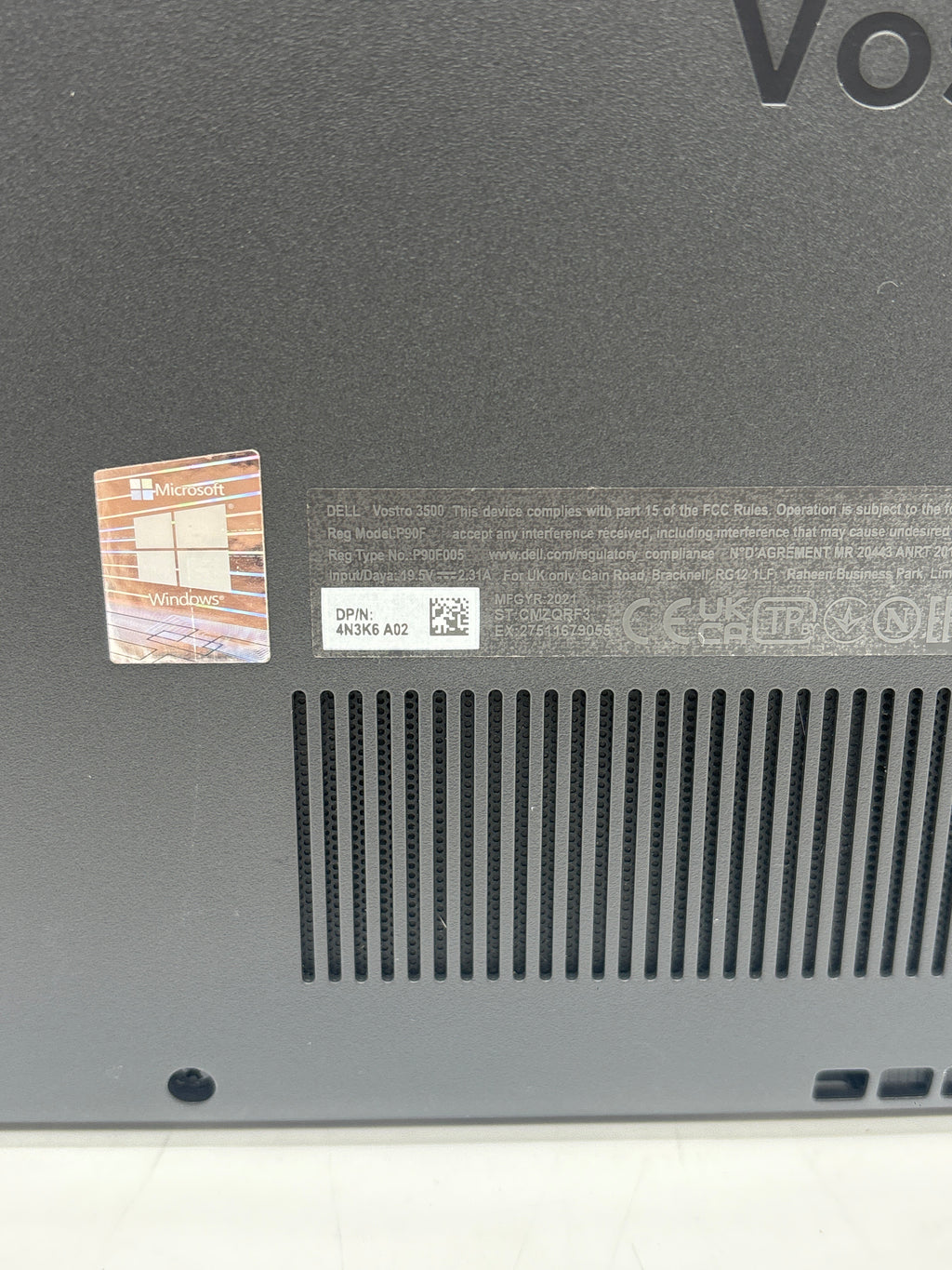 Dell Vostro 3500 i5-1135G7 16GB RAM 256GB SSD
