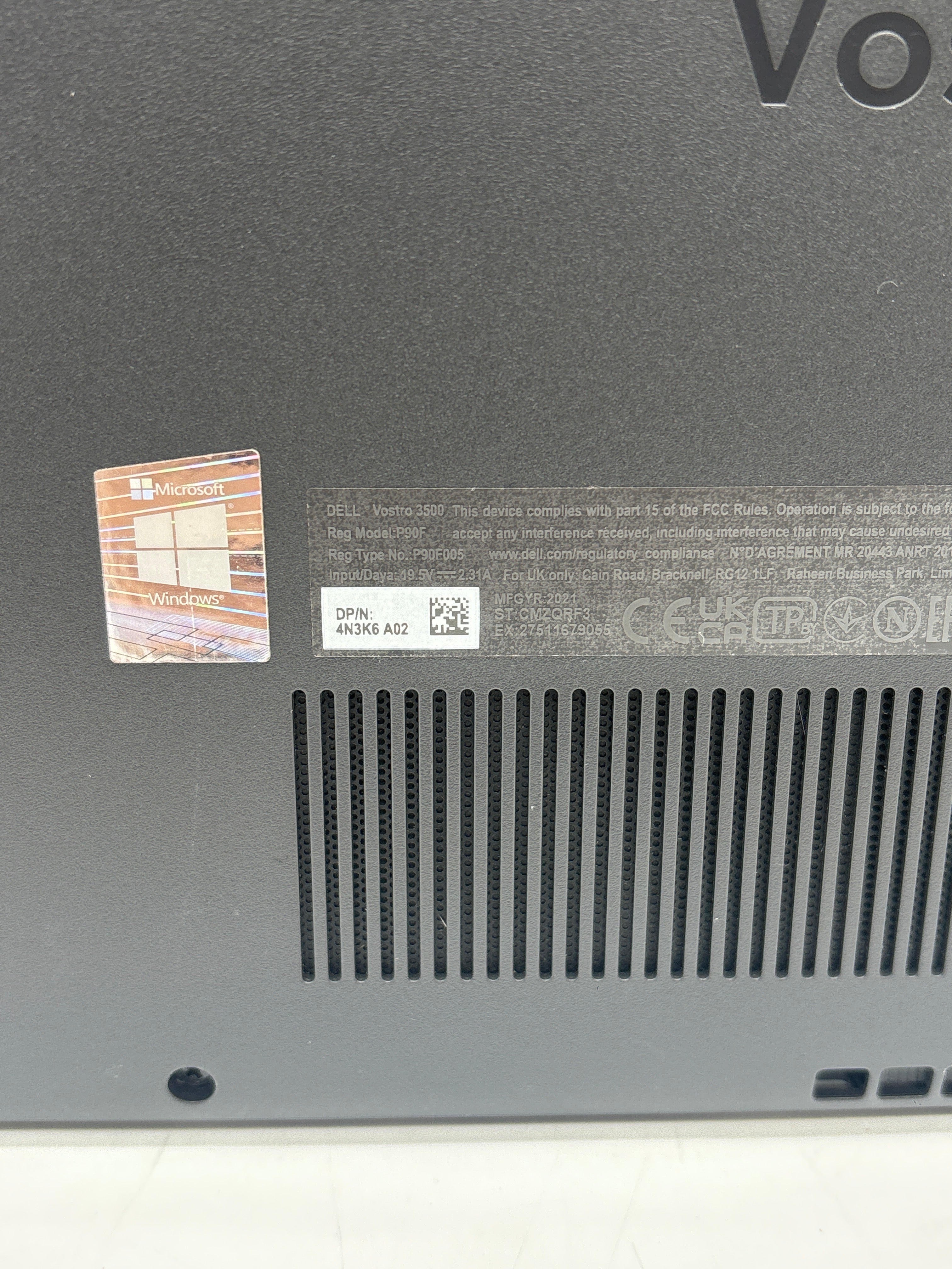 Dell Vostro 3500 i5-1135G7 16GB RAM 256GB SSD