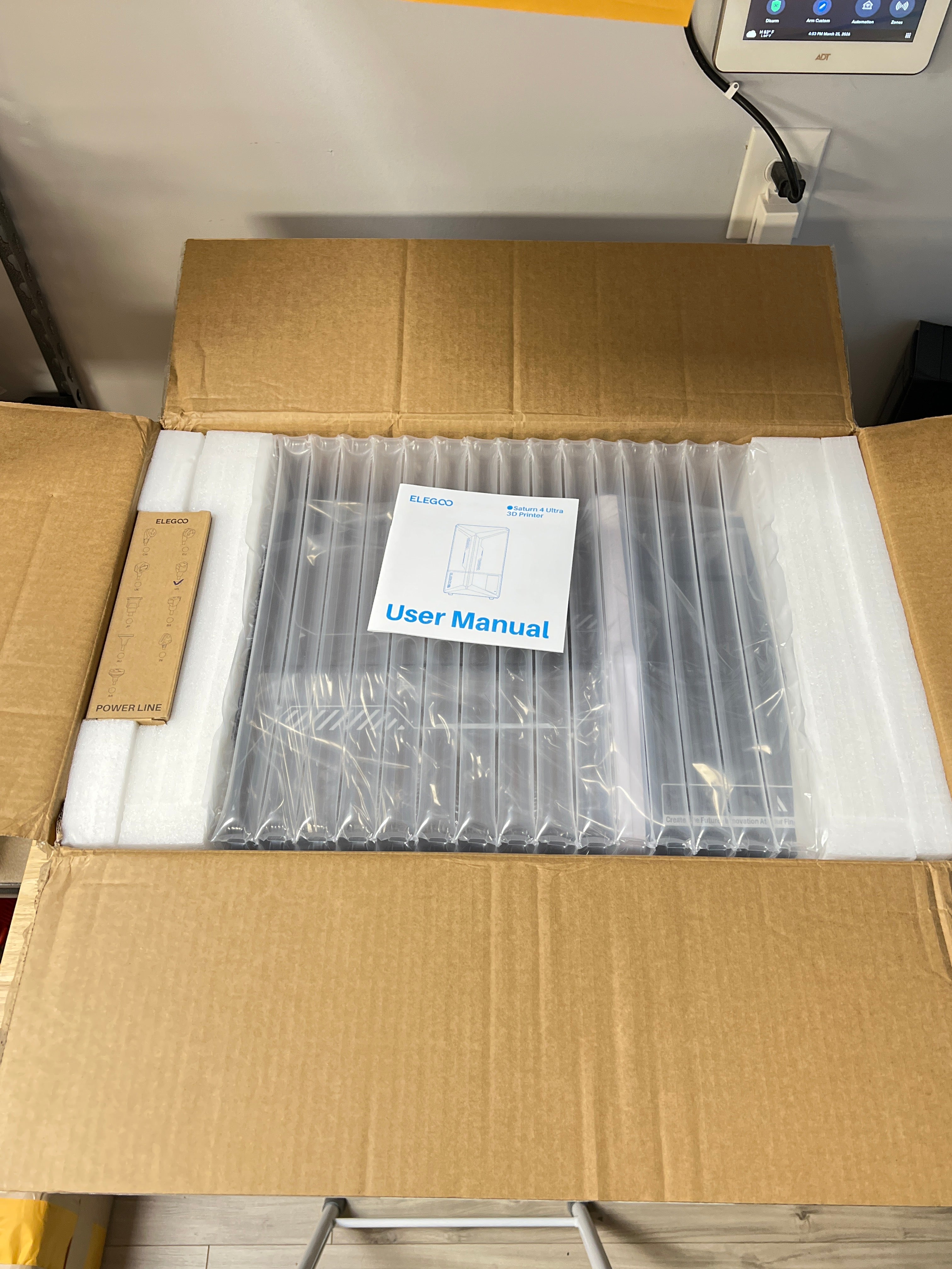ELEGOO Saturn 4 Ultra Series 16K Resin LCD 3D Printer - New In Box