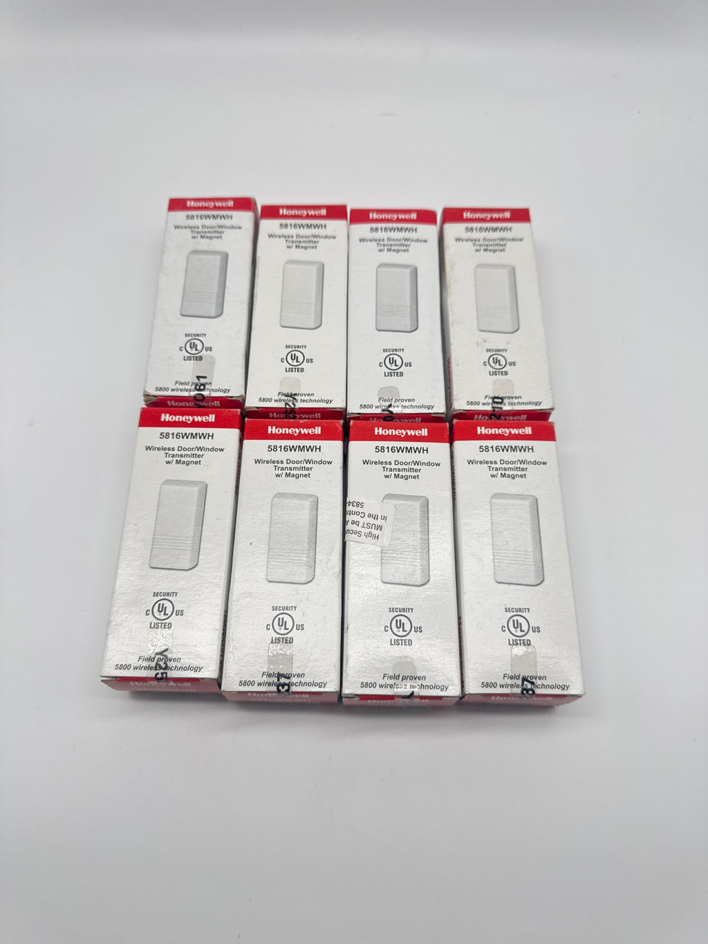 Lot of 9 Honeywell 5816WMWH Wireless Door Window Transmitter White - New