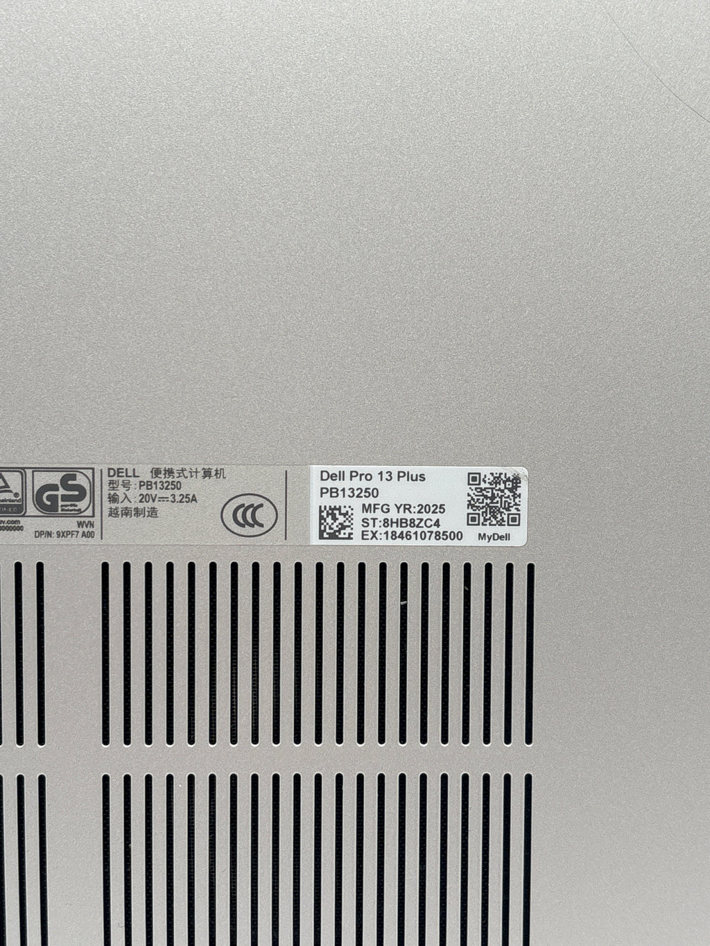 Dell Pro 13 Plus Ultra 5-235U 32GB RAM 512GB SSD - Used (WARRANTY)