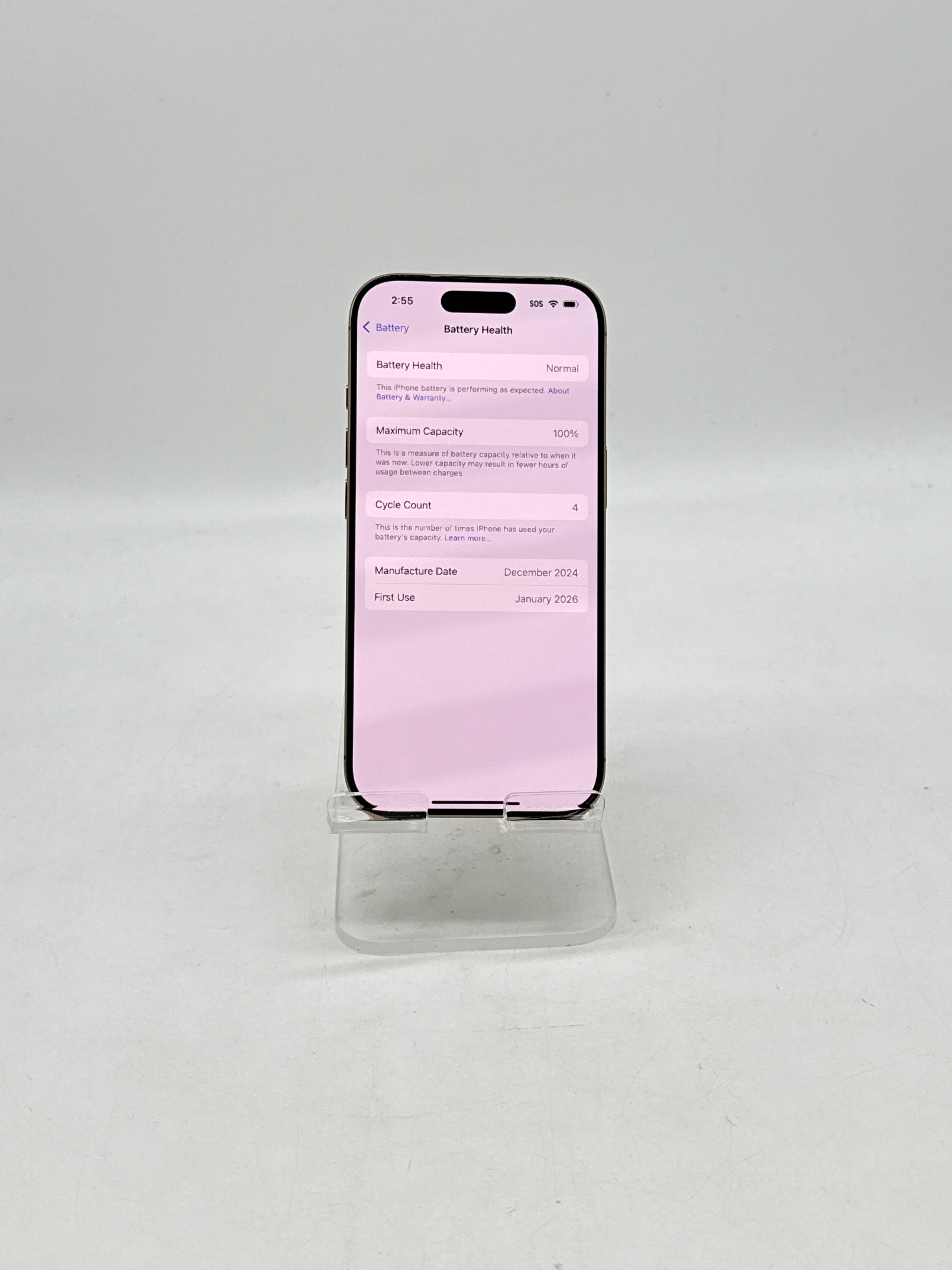 Apple iPhone 16 Pro NYMJ3LL/A 256GB Unlocked Desert Titanium - Used