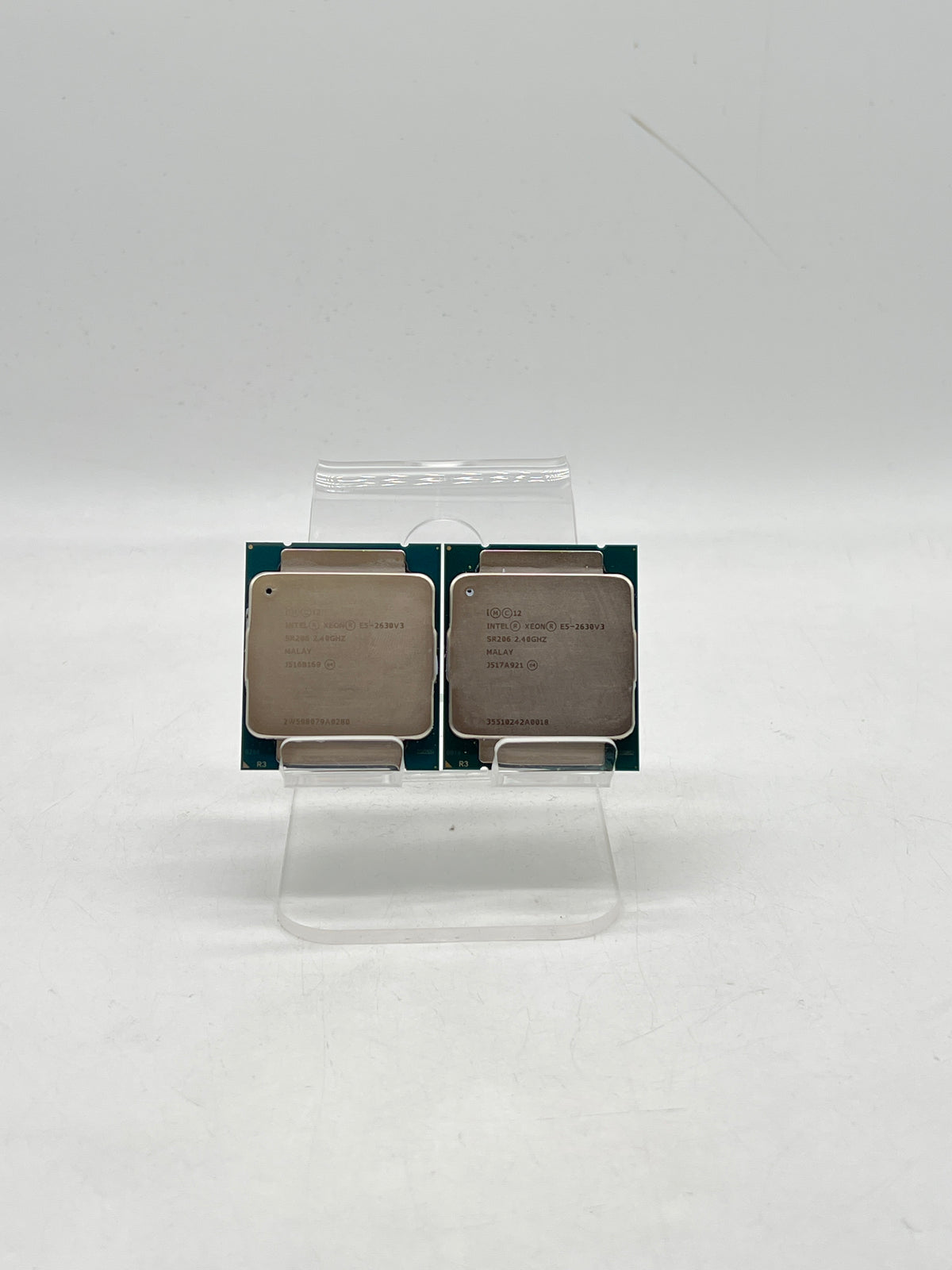 Intel Xeon E5-2630 V3 2.4GHz 6-Core Server CPU Matched Pair - Used