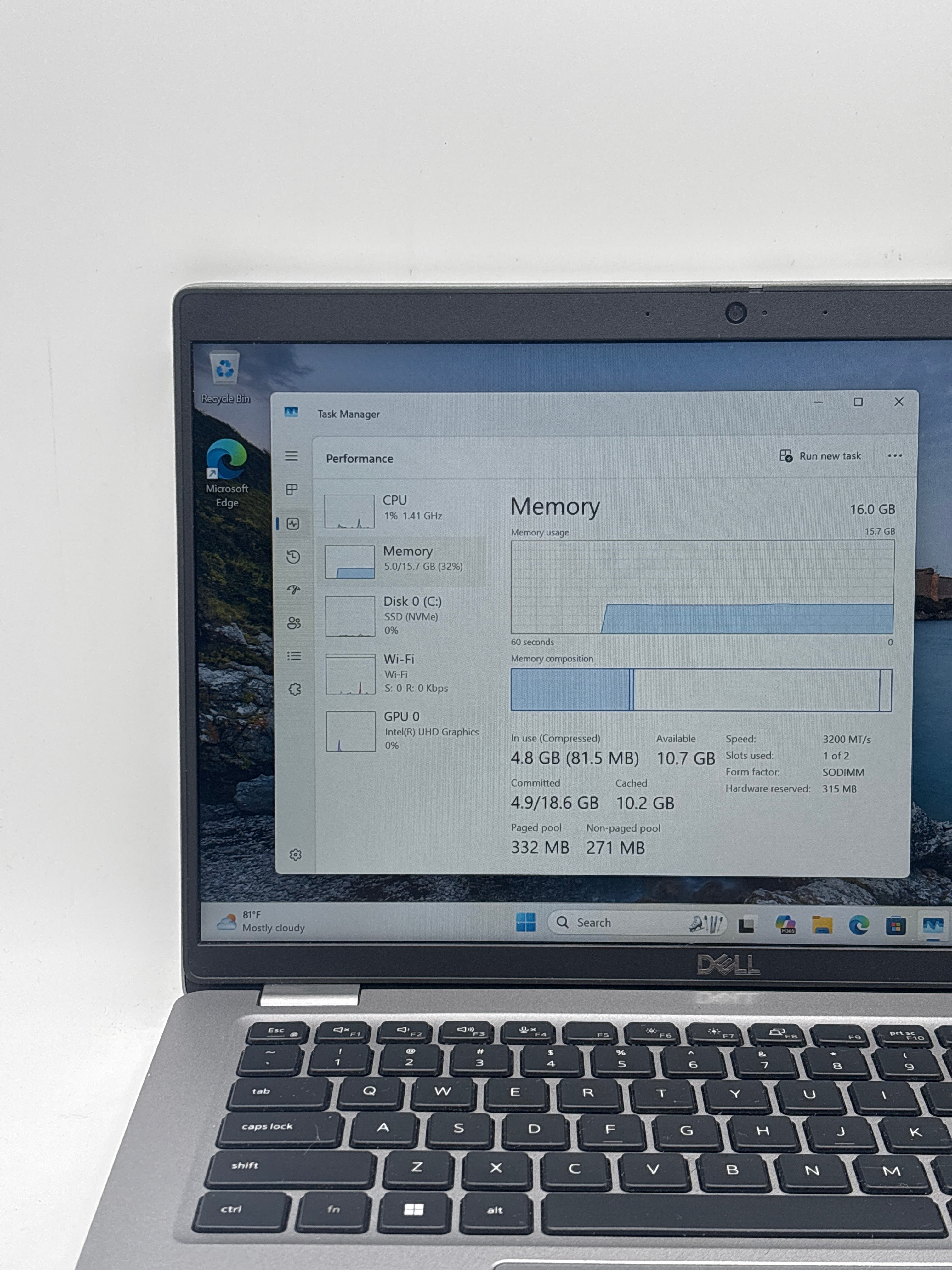 Dell Latitude 5430 i5-1245U 16GB RAM 256GB SSD