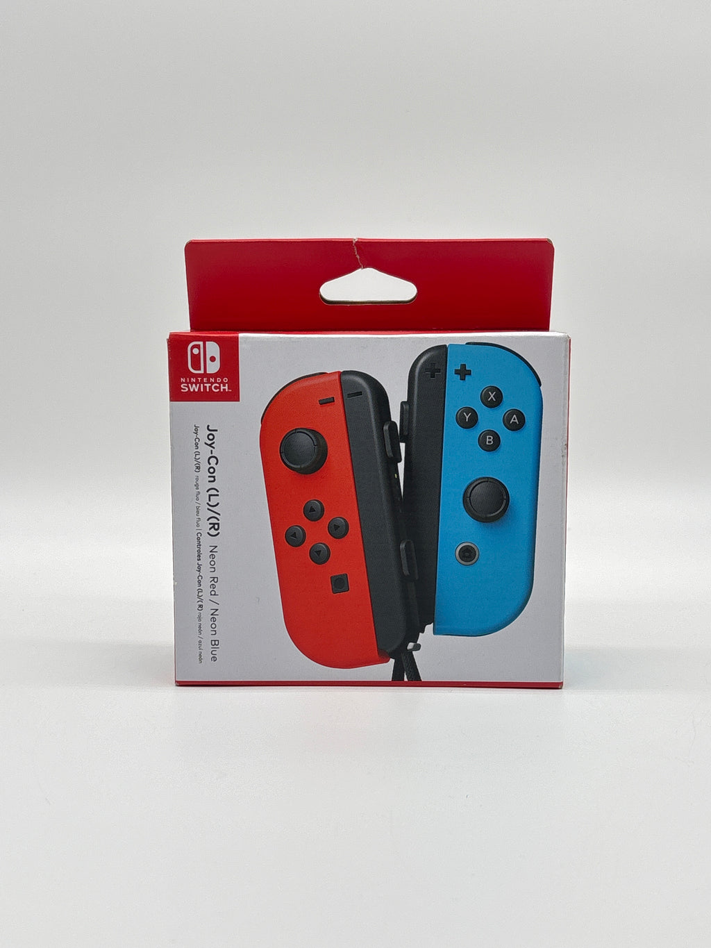 Nintendo Switch Joy-Con Pair HAC-011 - Neon Red, Neon Blue Controller