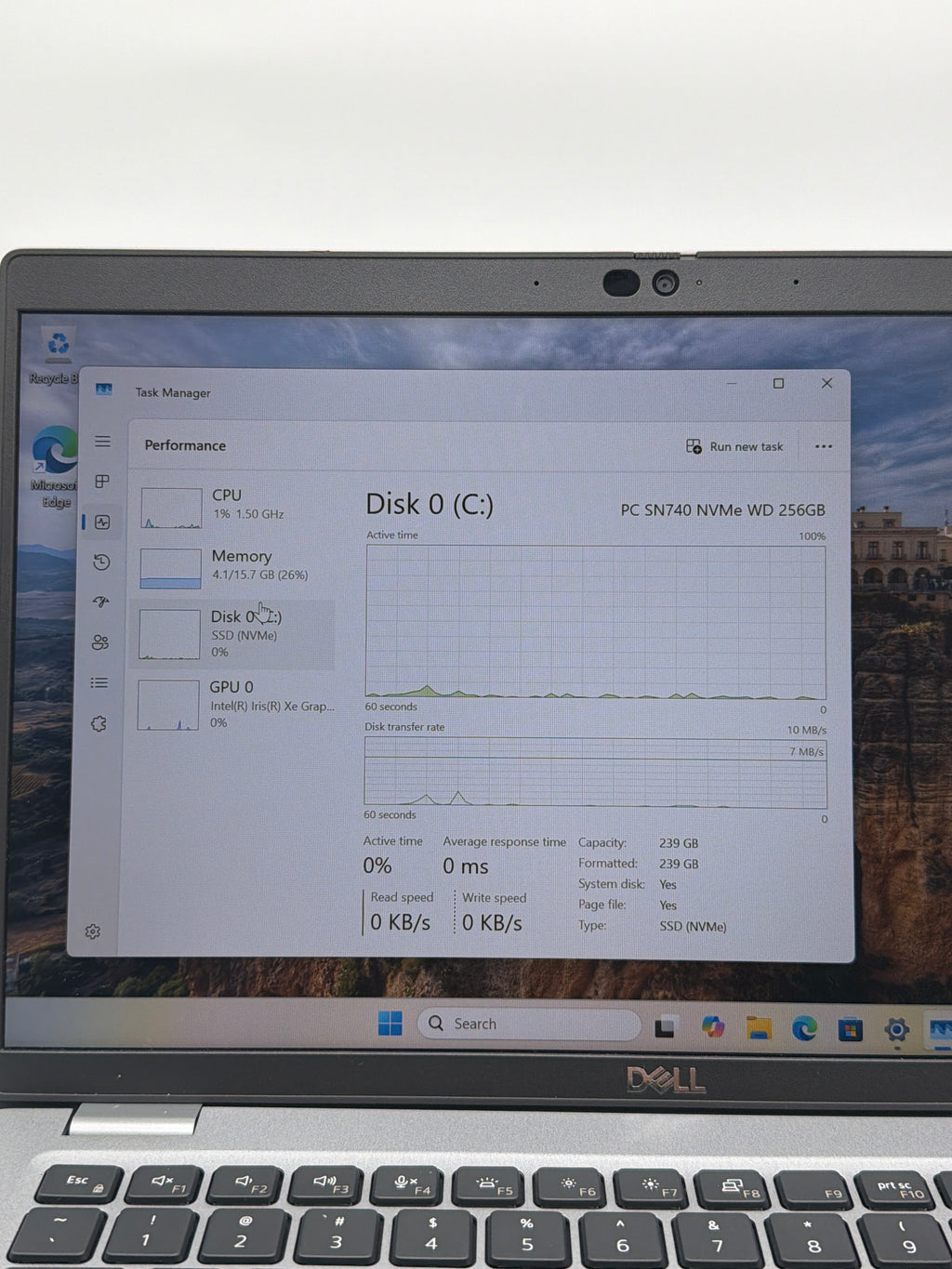Dell Latitude 5430 14" FHD i7-1265U 12th Gen 16GB RAM 256GB SSD W/ Charger