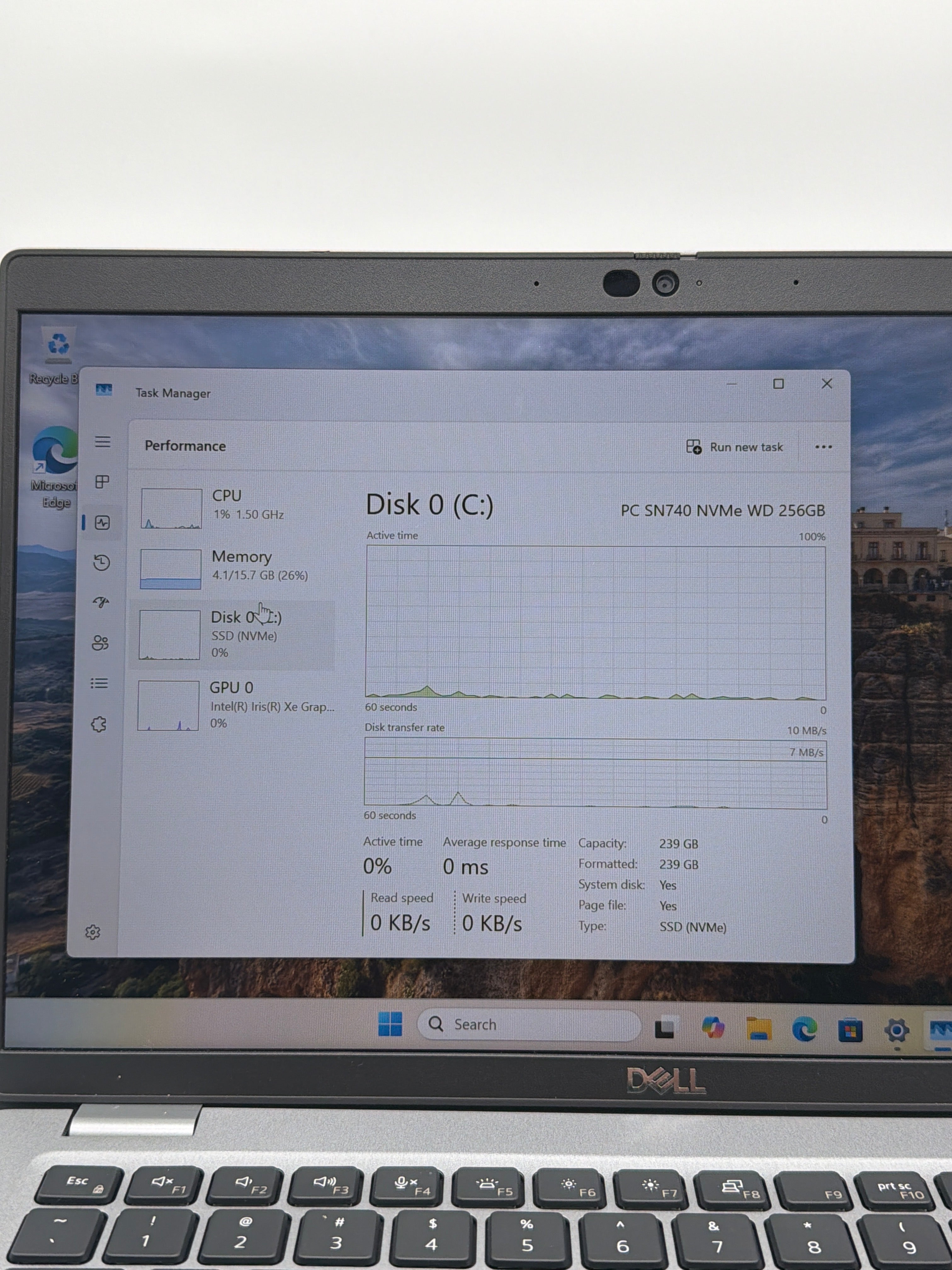 Dell Latitude 5430 14" FHD i7-1265U 12th Gen 16GB RAM 256GB SSD W/ Charger