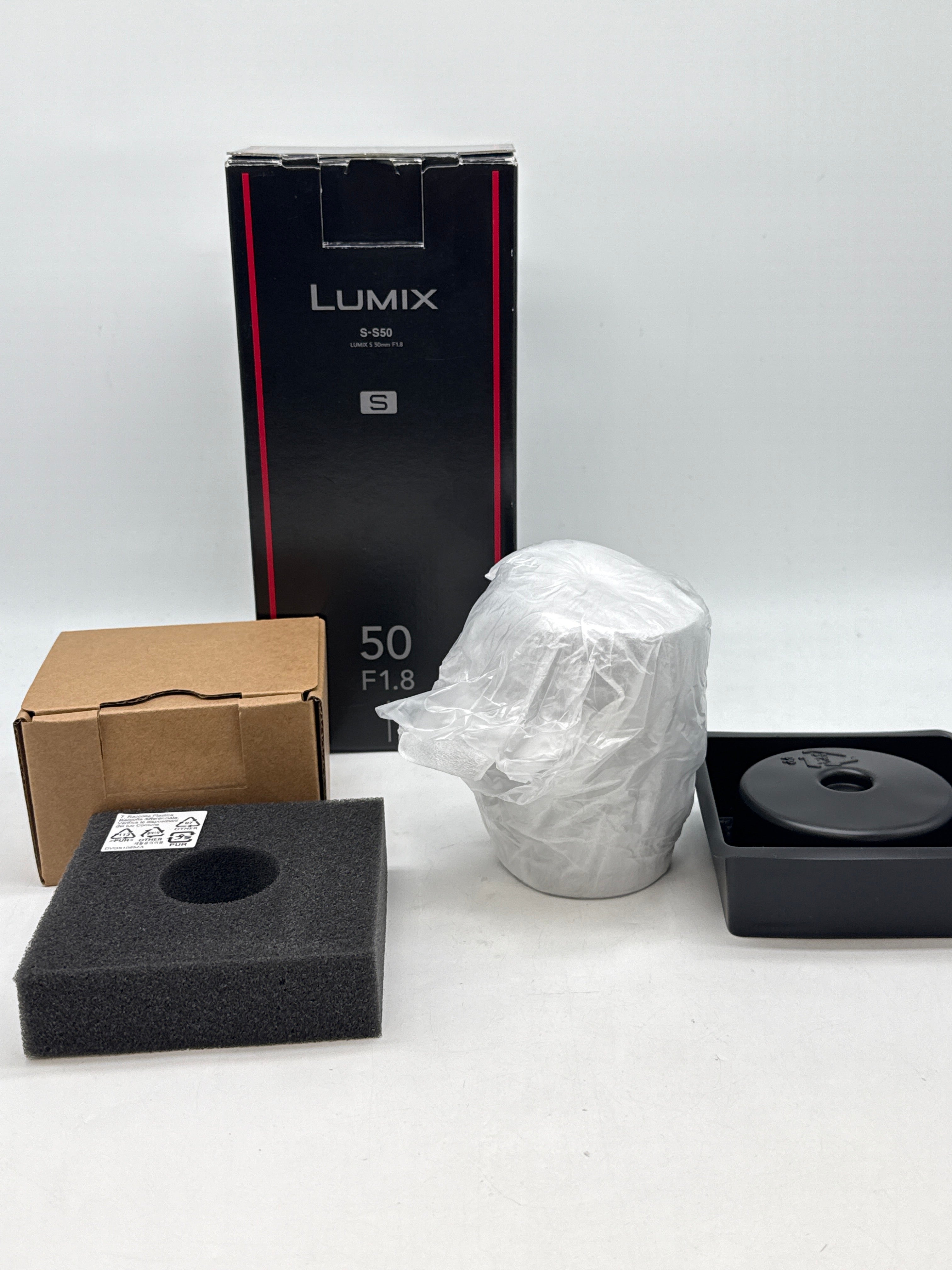 Panasonic Lumix S 50mm f/1.8 S-S50 Full Frame L-Mount Lens - Used with Box