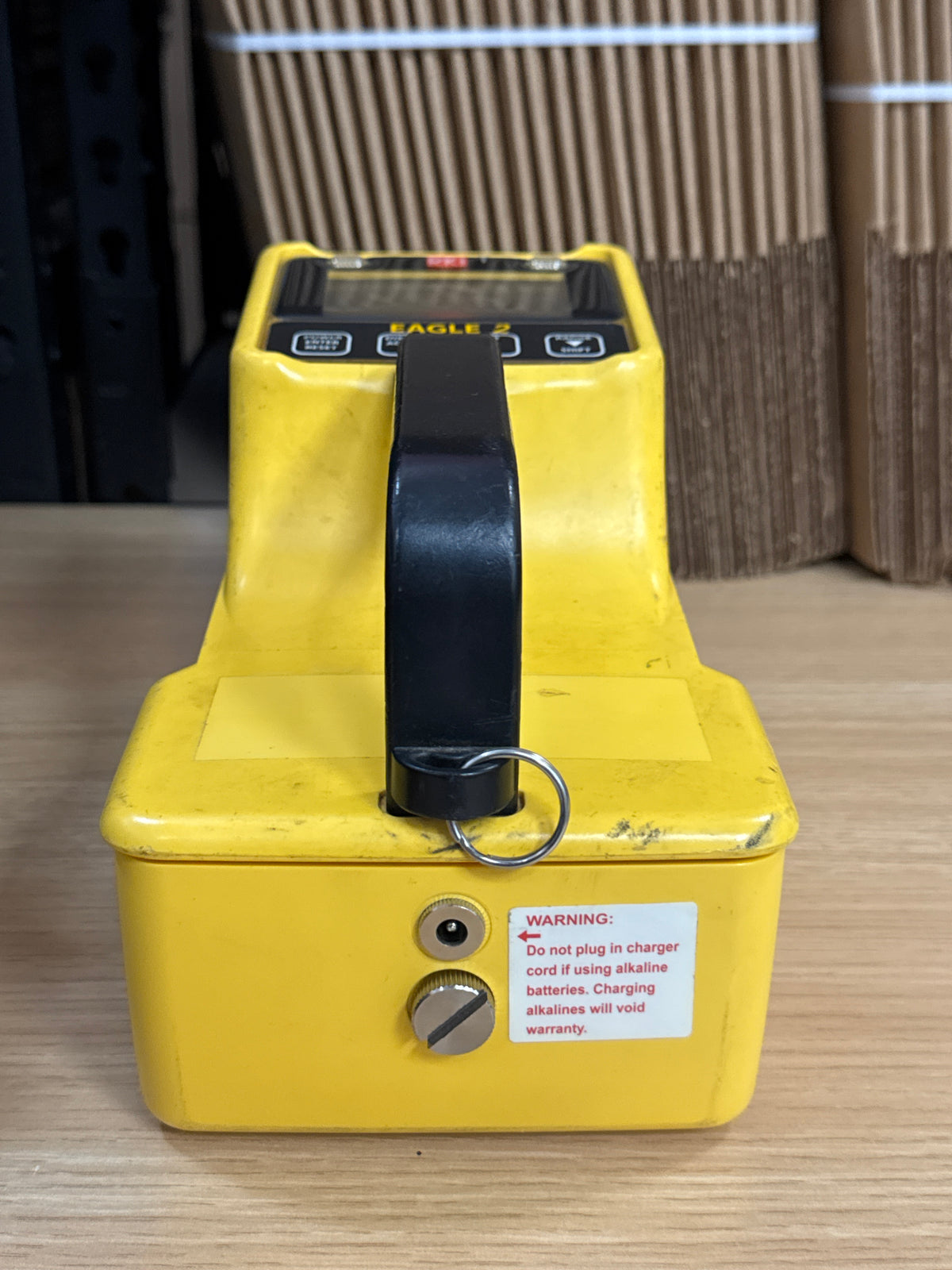 RKI Instruments EAGLE 2 Type 6121-P2-ID Portable Gas Detector Yellow - Used