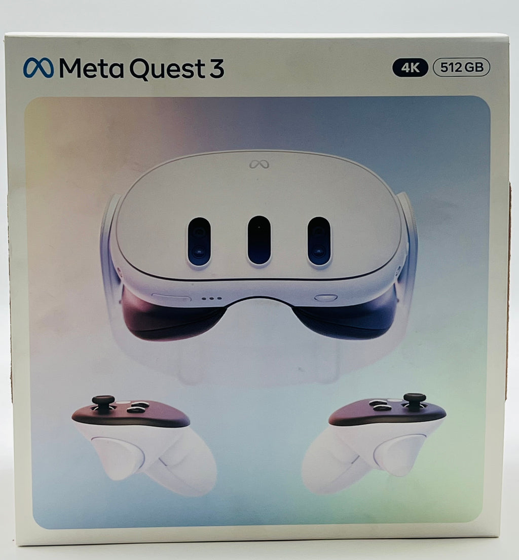 Meta Quest 3 4K VR Headset 512GB White - Used With Box