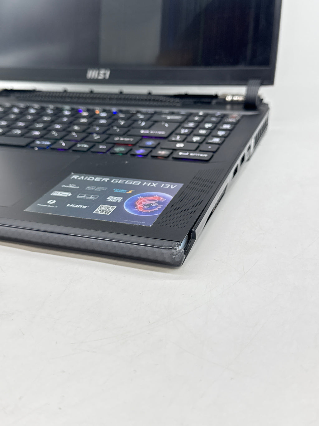 MSI Raider GE68 HX 13V 16" Core i9 16GB RAM 1TB SSD RTX 4060 - READ