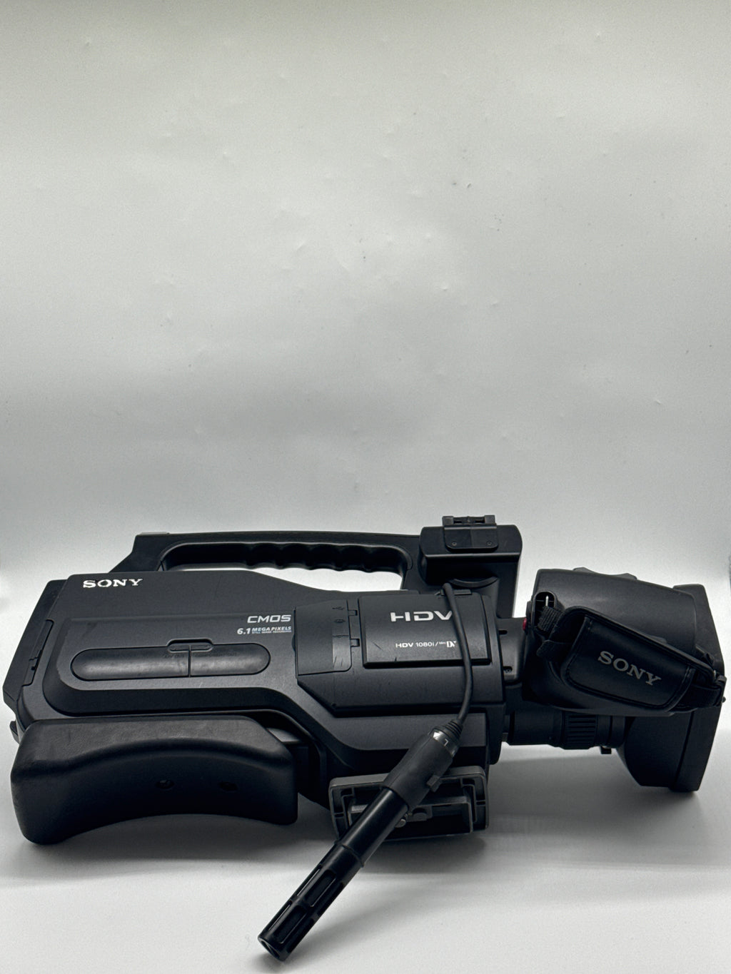 Sony HVR-HD1000U Shoulder-Mount HDV 1080i Camcorder 10x Zoom w/ Mic - For Parts
