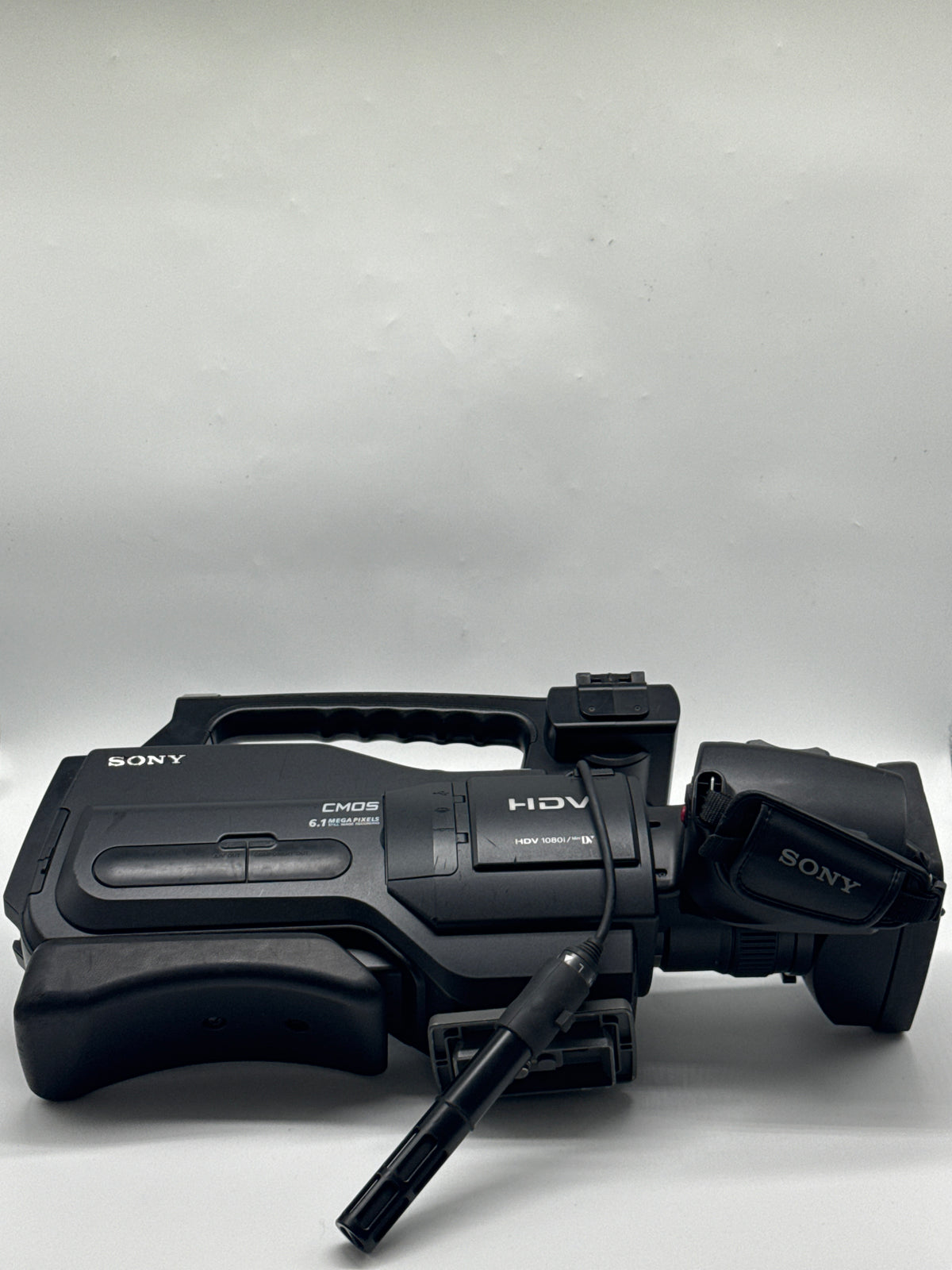 Sony HVR-HD1000U Shoulder-Mount HDV 1080i Camcorder 10x Zoom w/ Mic - For Parts