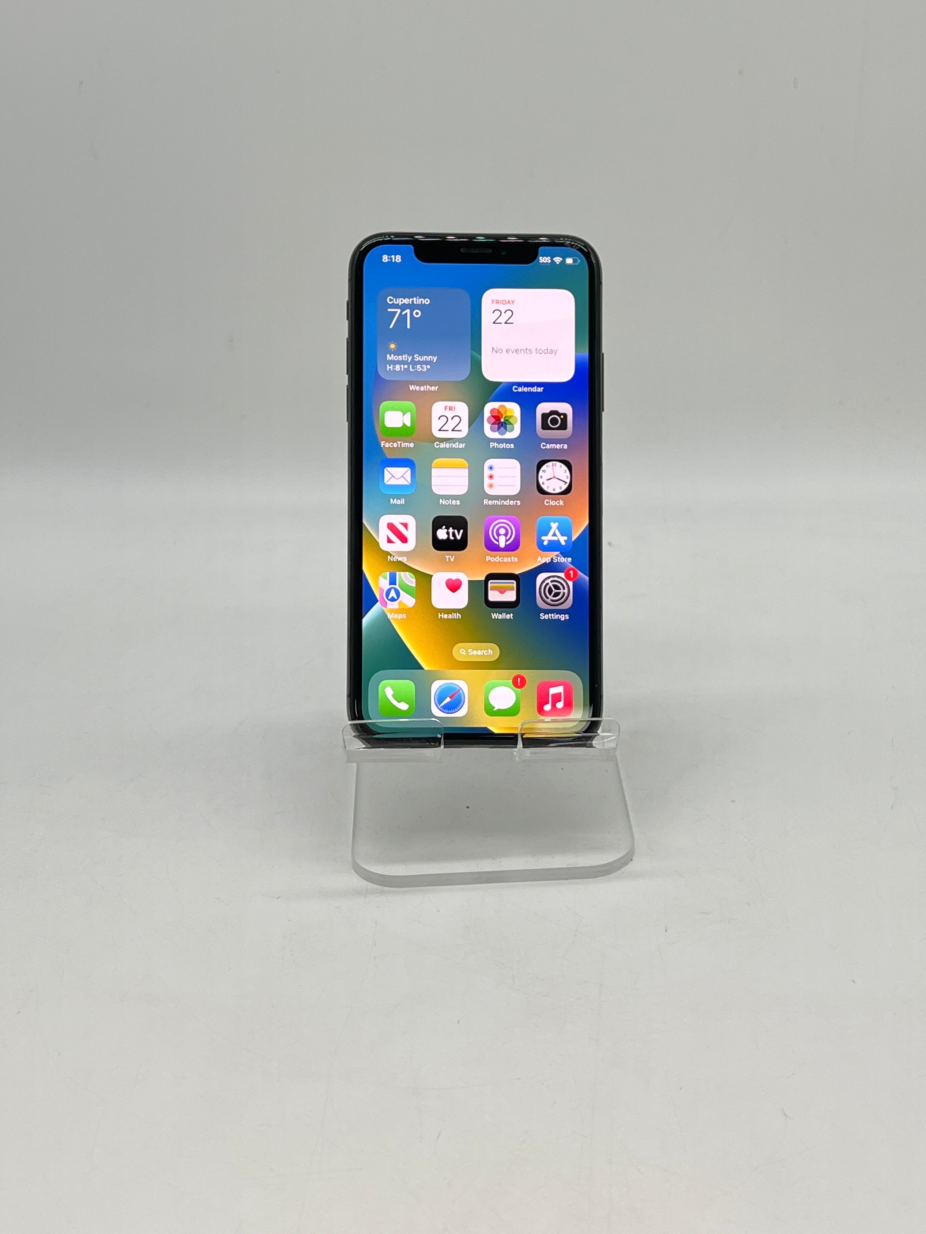 Apple iPhone X 64GB Factory Unlocked - Back Cracked