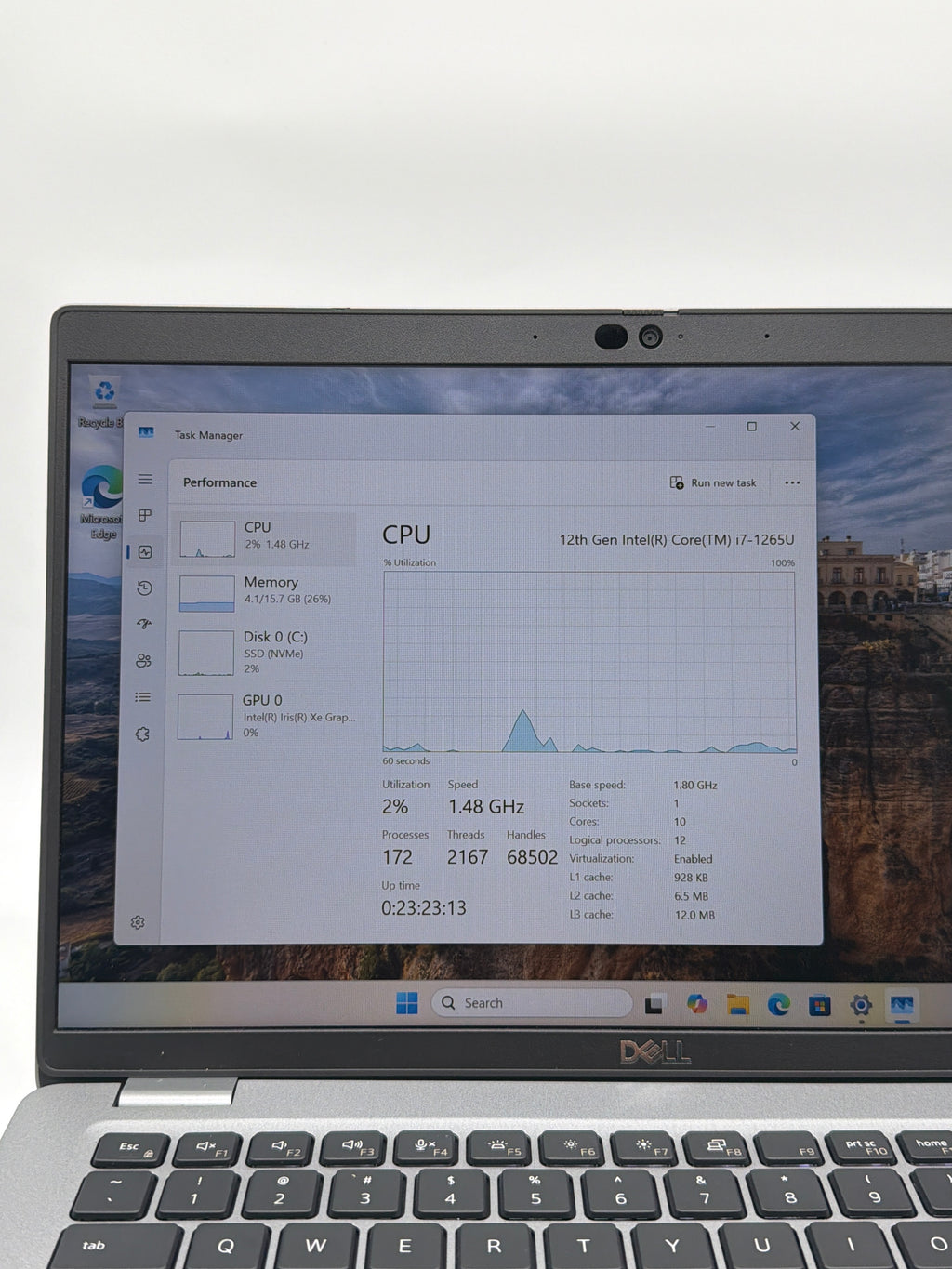 Dell Latitude 5430 14" FHD i7-1265U 12th Gen 16GB RAM 256GB SSD W/ Charger